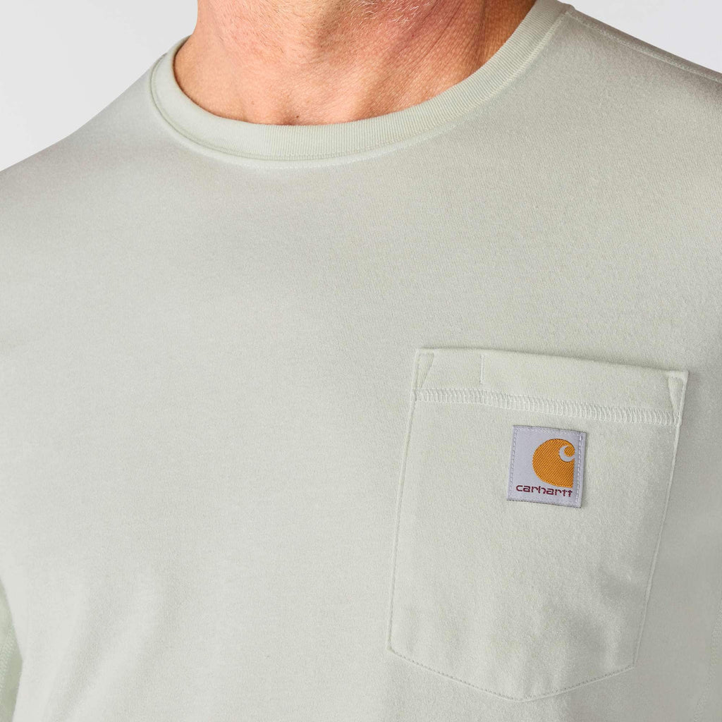Men's force long sleeve moisture wicking pocket t-shirt