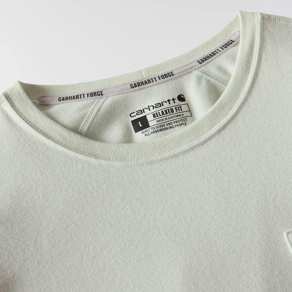 Men's force long sleeve moisture wicking pocket t-shirt