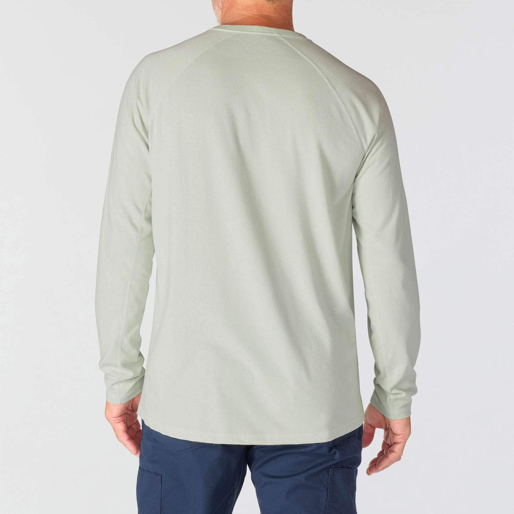 Men's force long sleeve moisture wicking pocket t-shirt