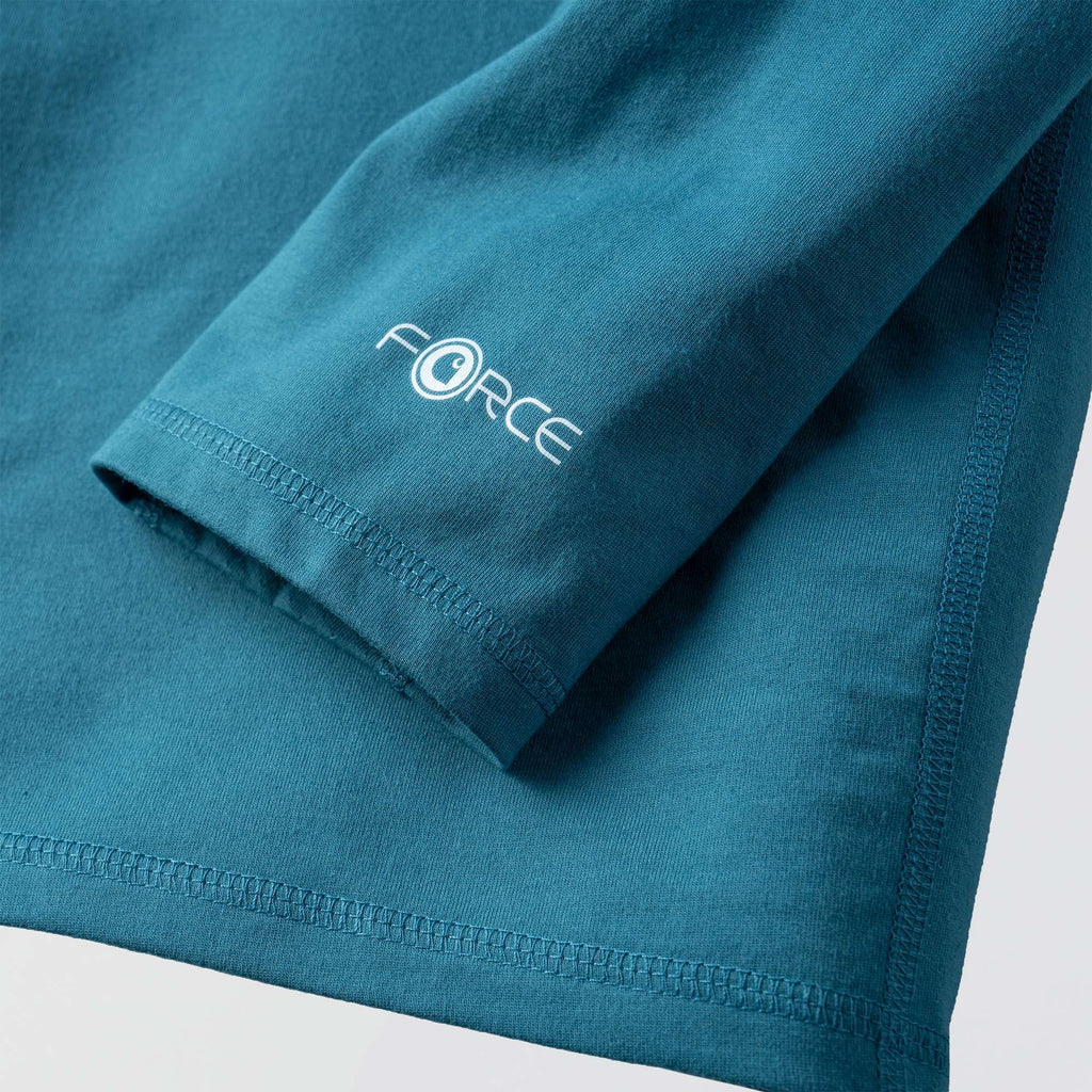 Men's force long sleeve moisture wicking pocket t-shirt