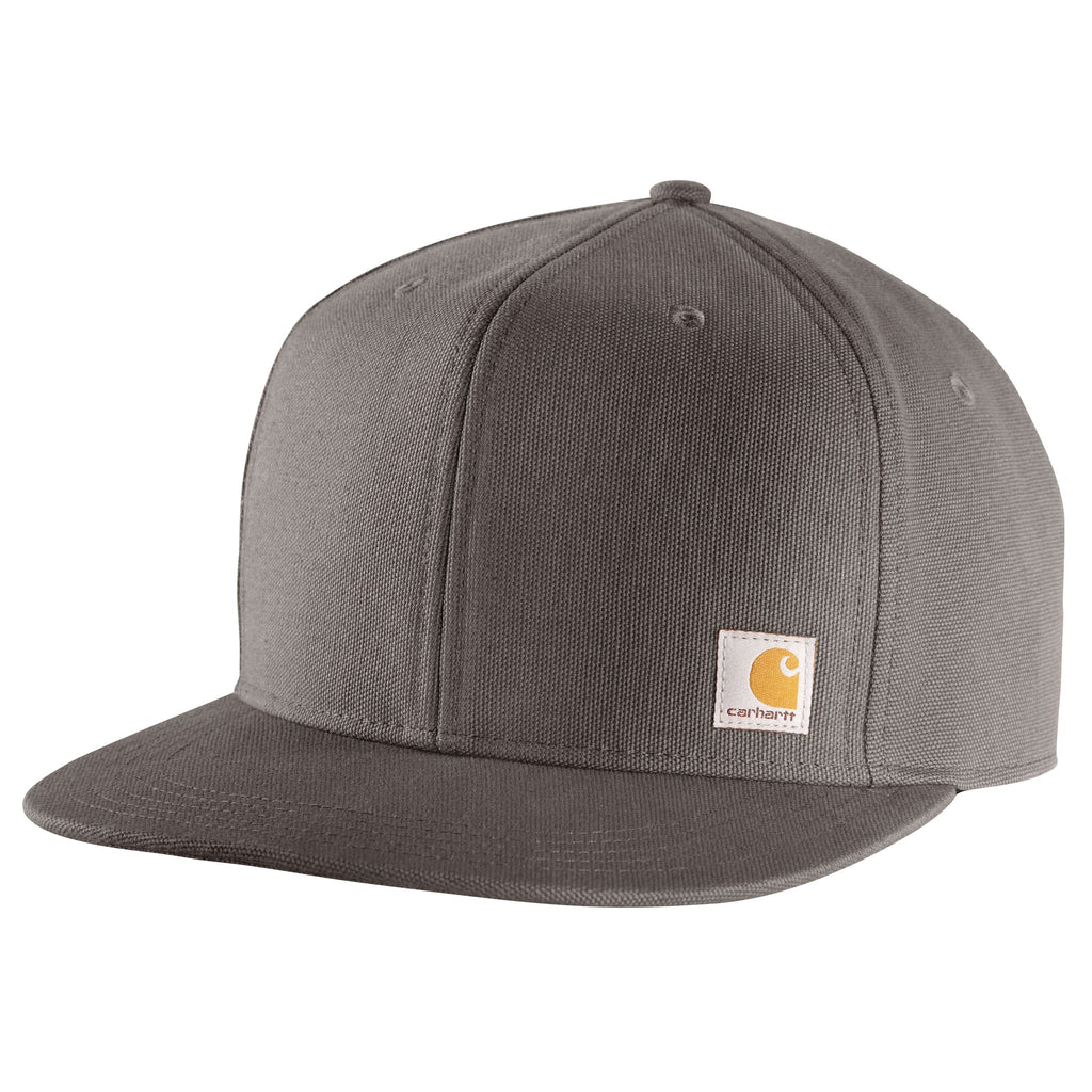 Firm duck flat brim baseball cap