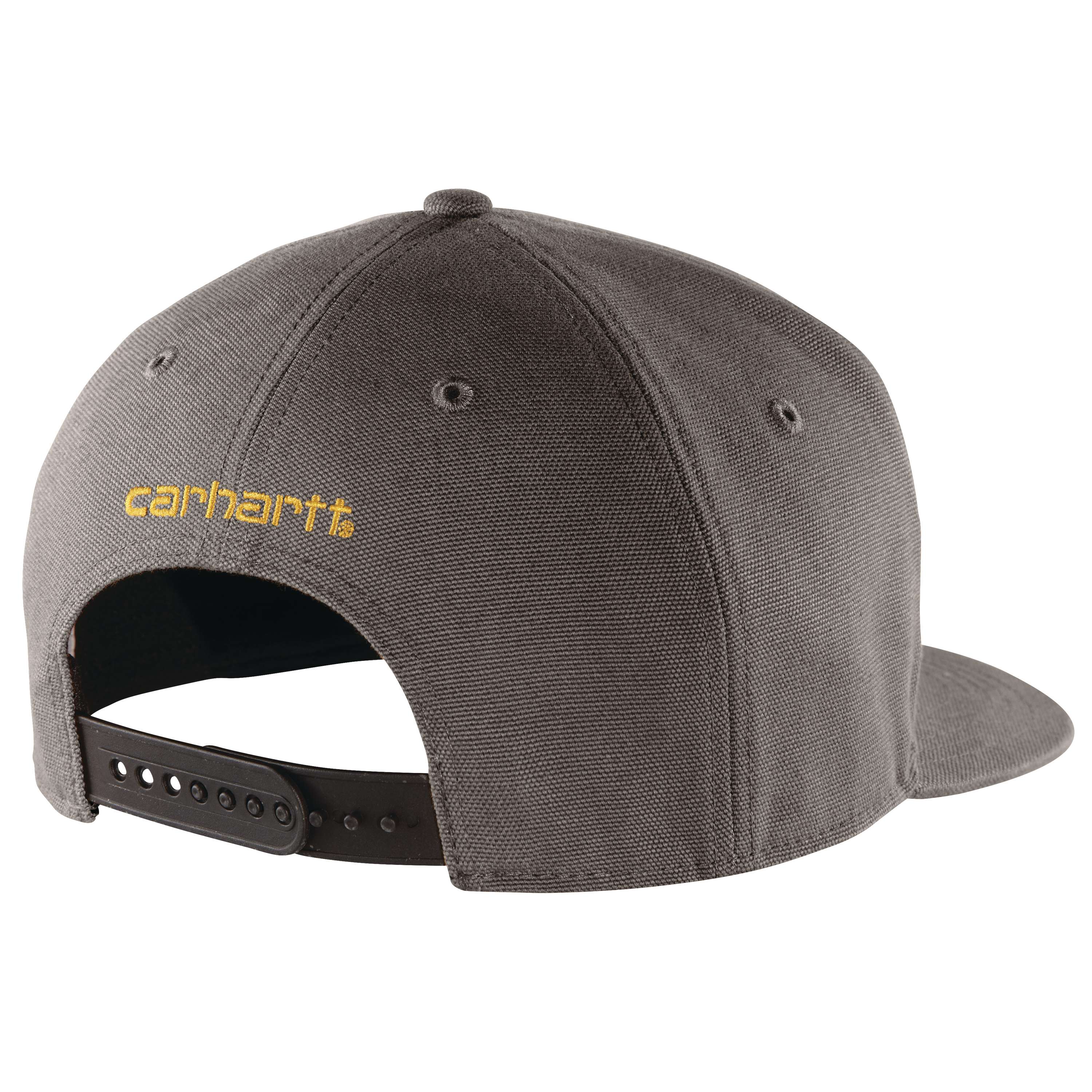 Firm duck flat brim baseball cap