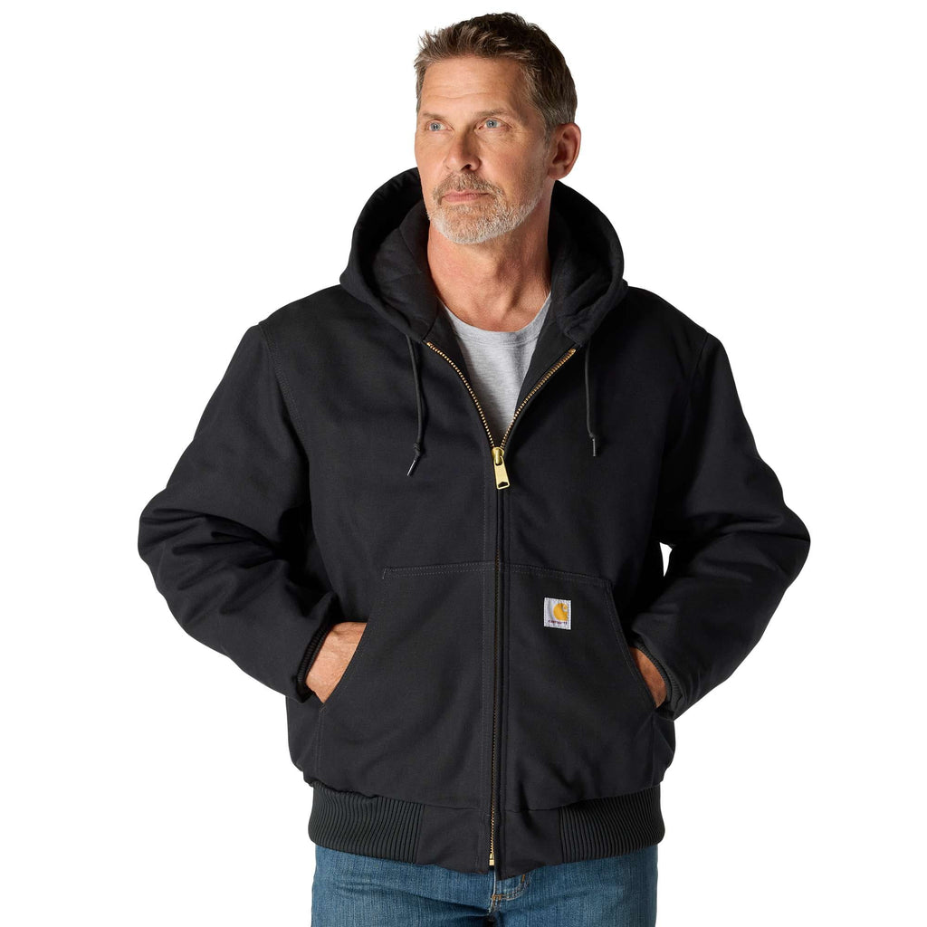 Carhartt j140 men's iconic firm duck insulated active jac