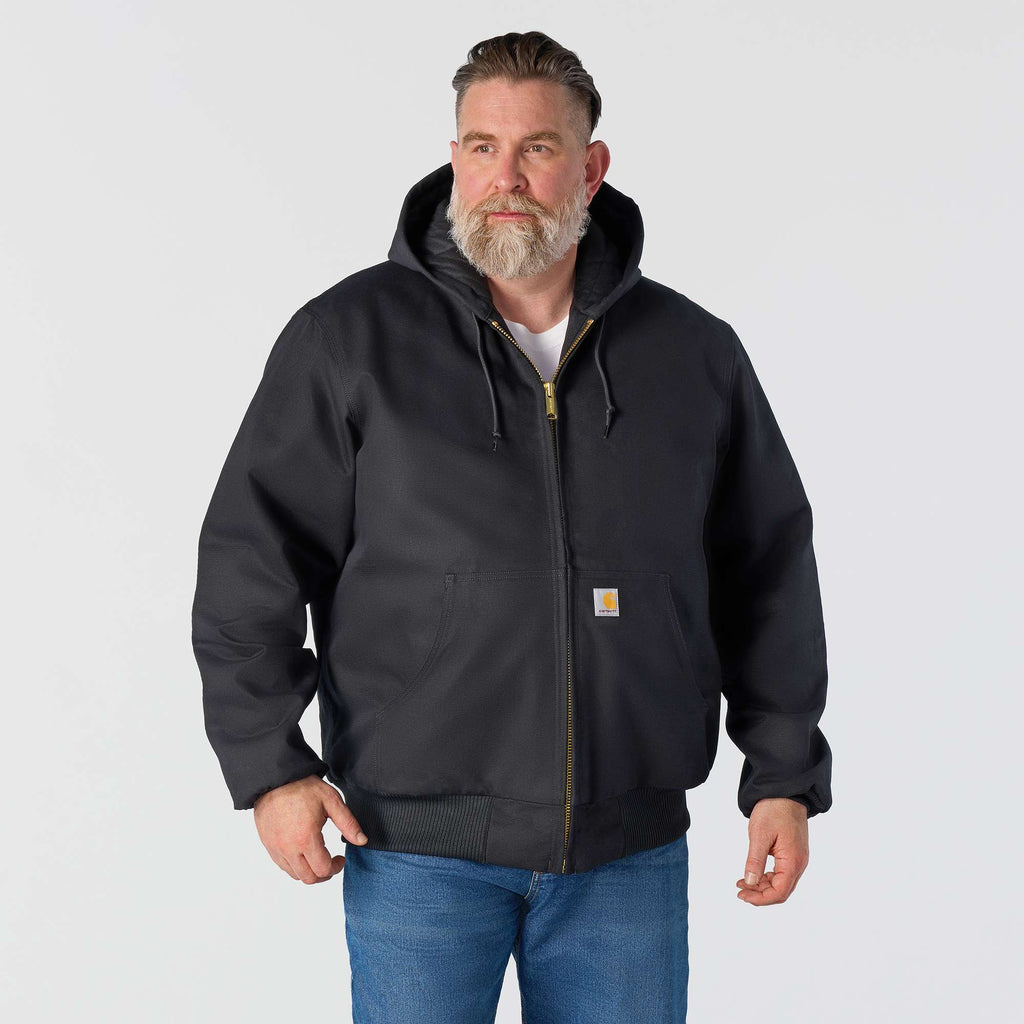 Carhartt j140 men's iconic firm duck insulated active jac