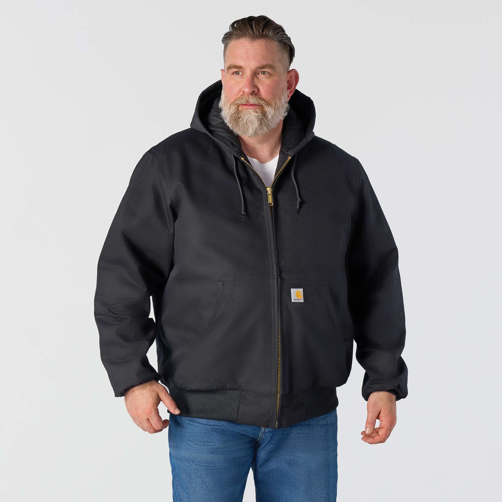 Carhartt j140 men's iconic firm duck insulated active jac
