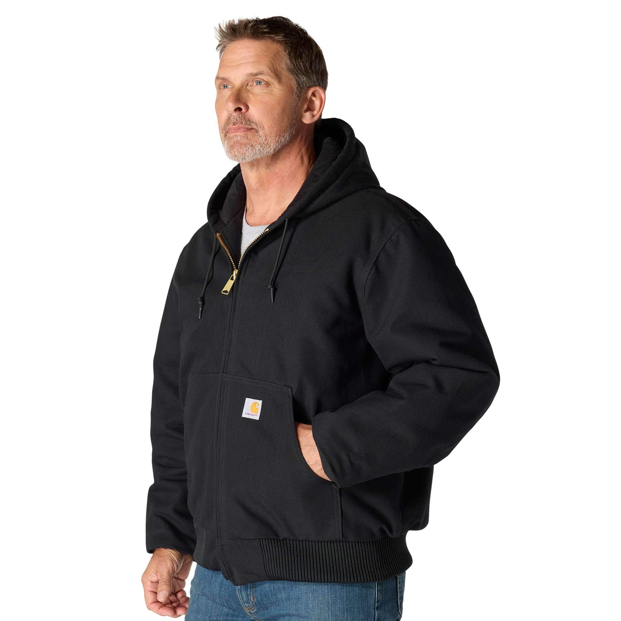 Carhartt j140 men's iconic firm duck insulated active jac