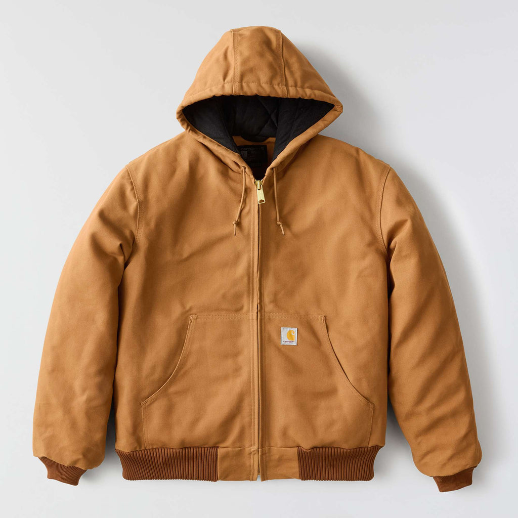 Carhartt j140 men's iconic firm duck insulated active jac