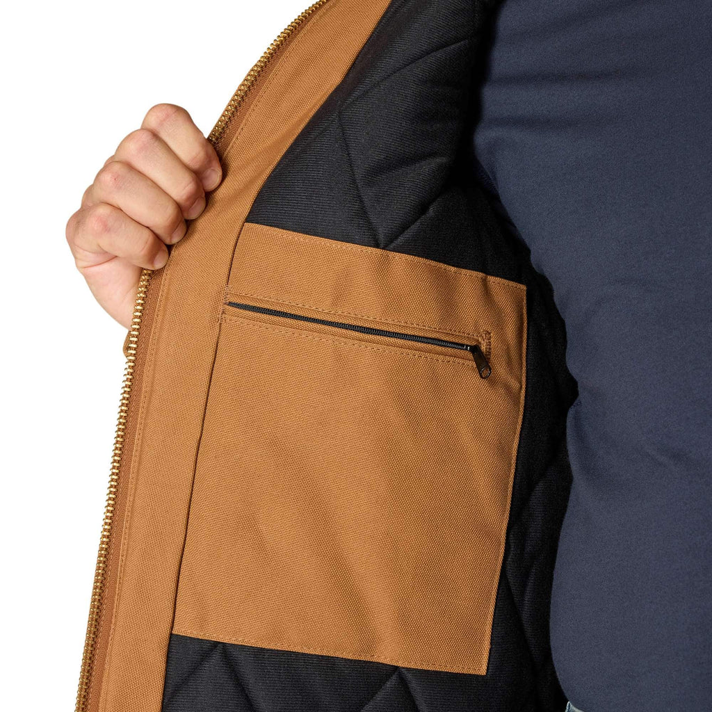 Carhartt j140 men's iconic firm duck insulated active jac