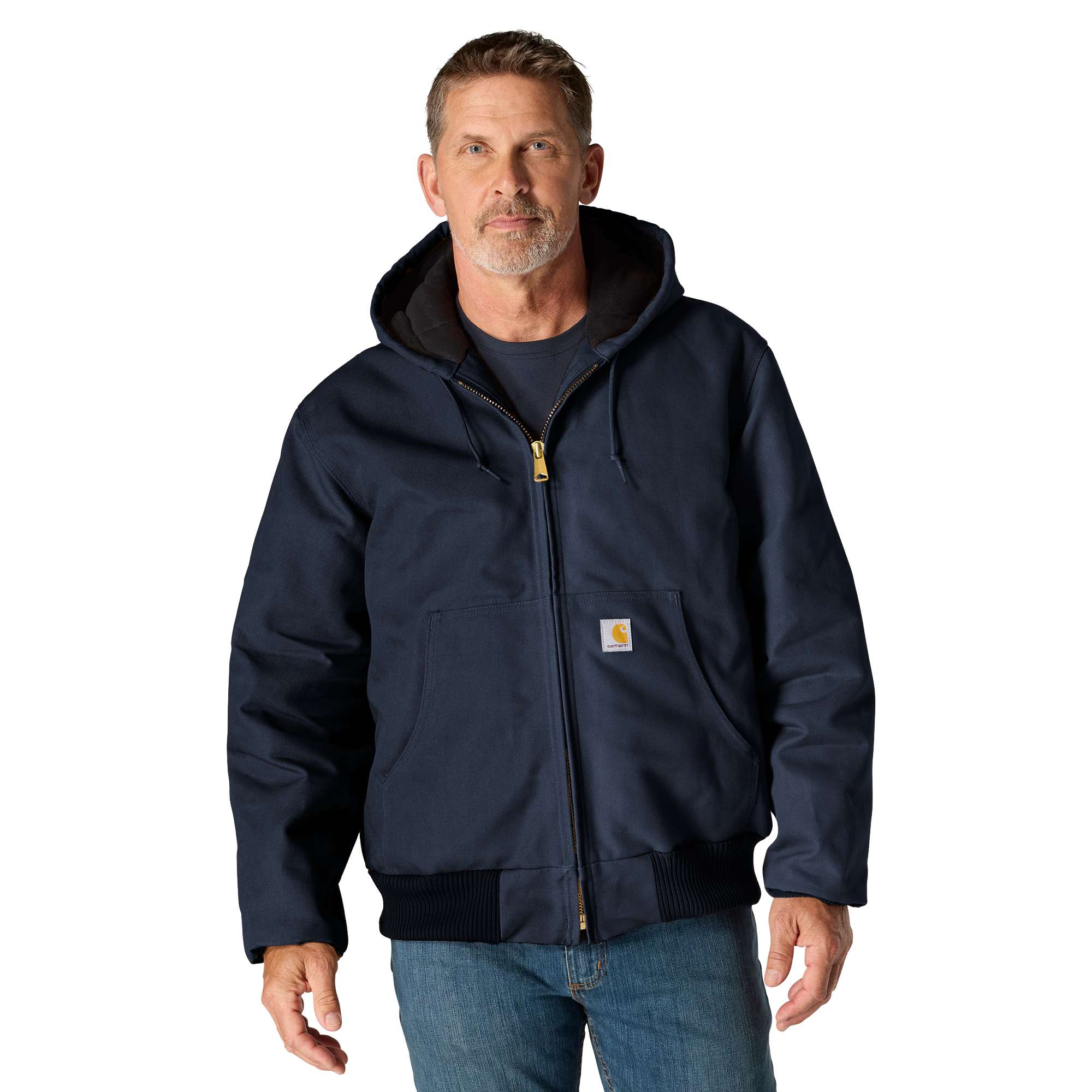 Carhartt j140 men's iconic firm duck insulated active jac