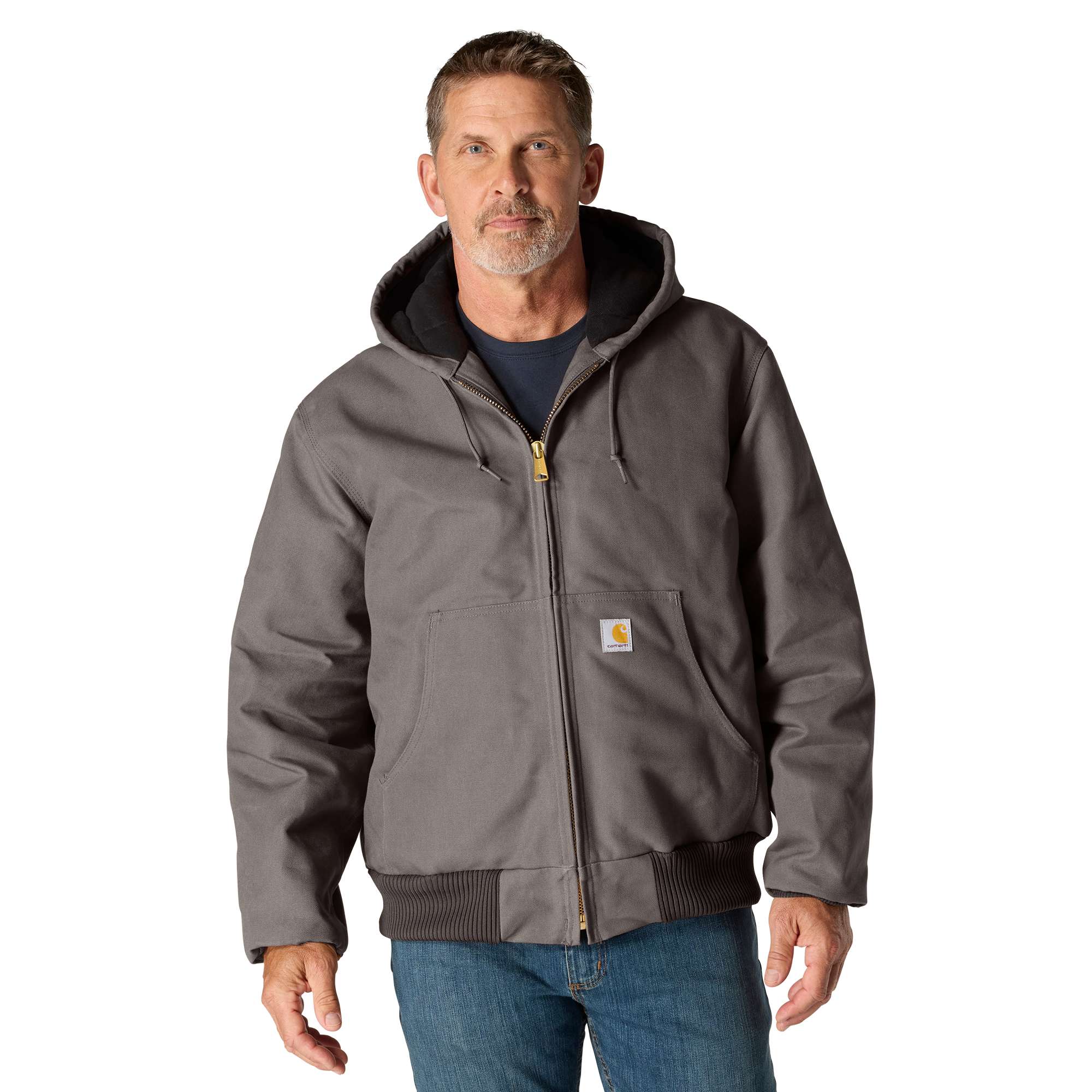 Carhartt j140 men's iconic firm duck insulated active jac