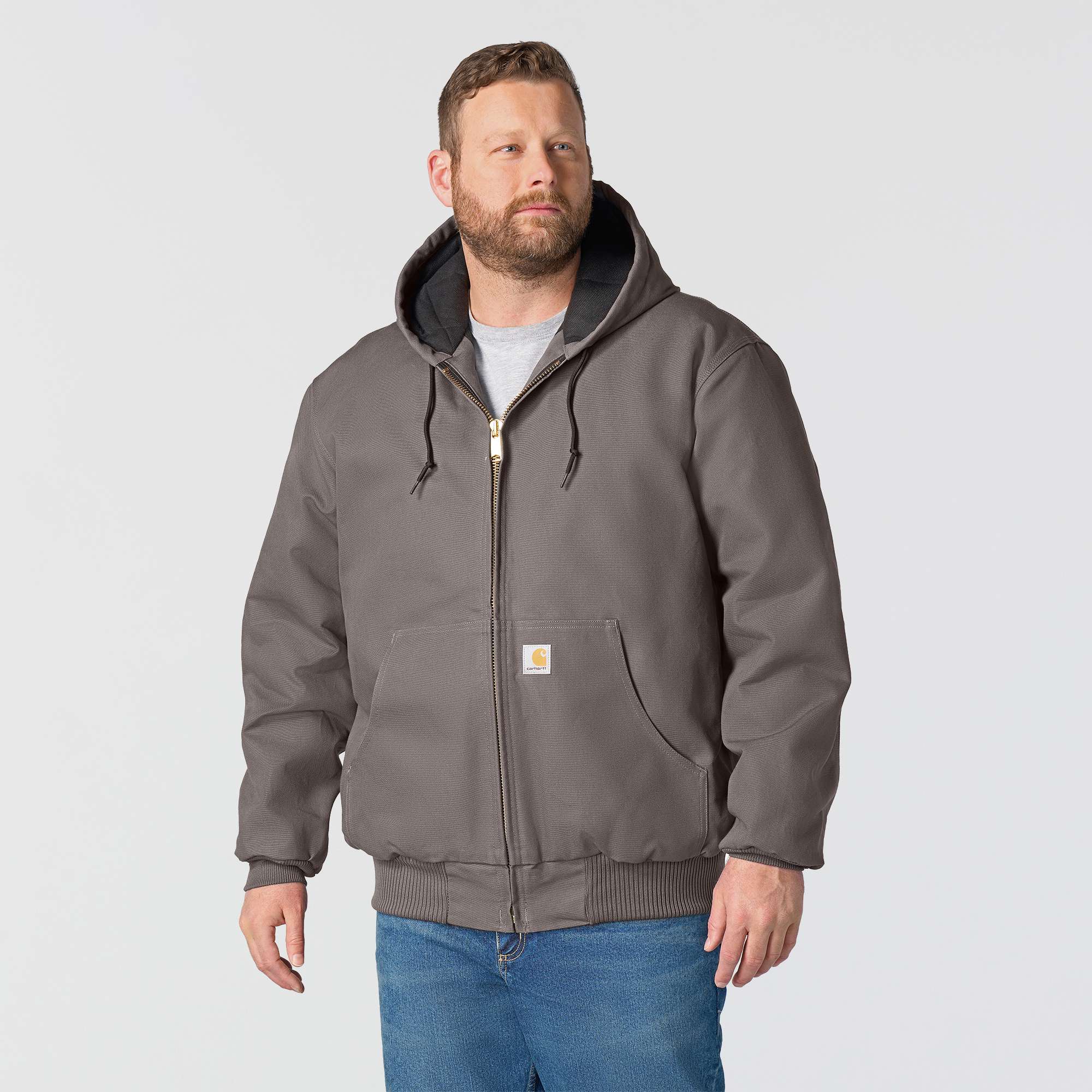 Carhartt j140 men's iconic firm duck insulated active jac