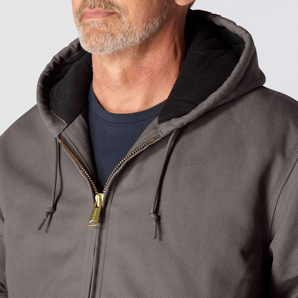 Carhartt j140 men's iconic firm duck insulated active jac