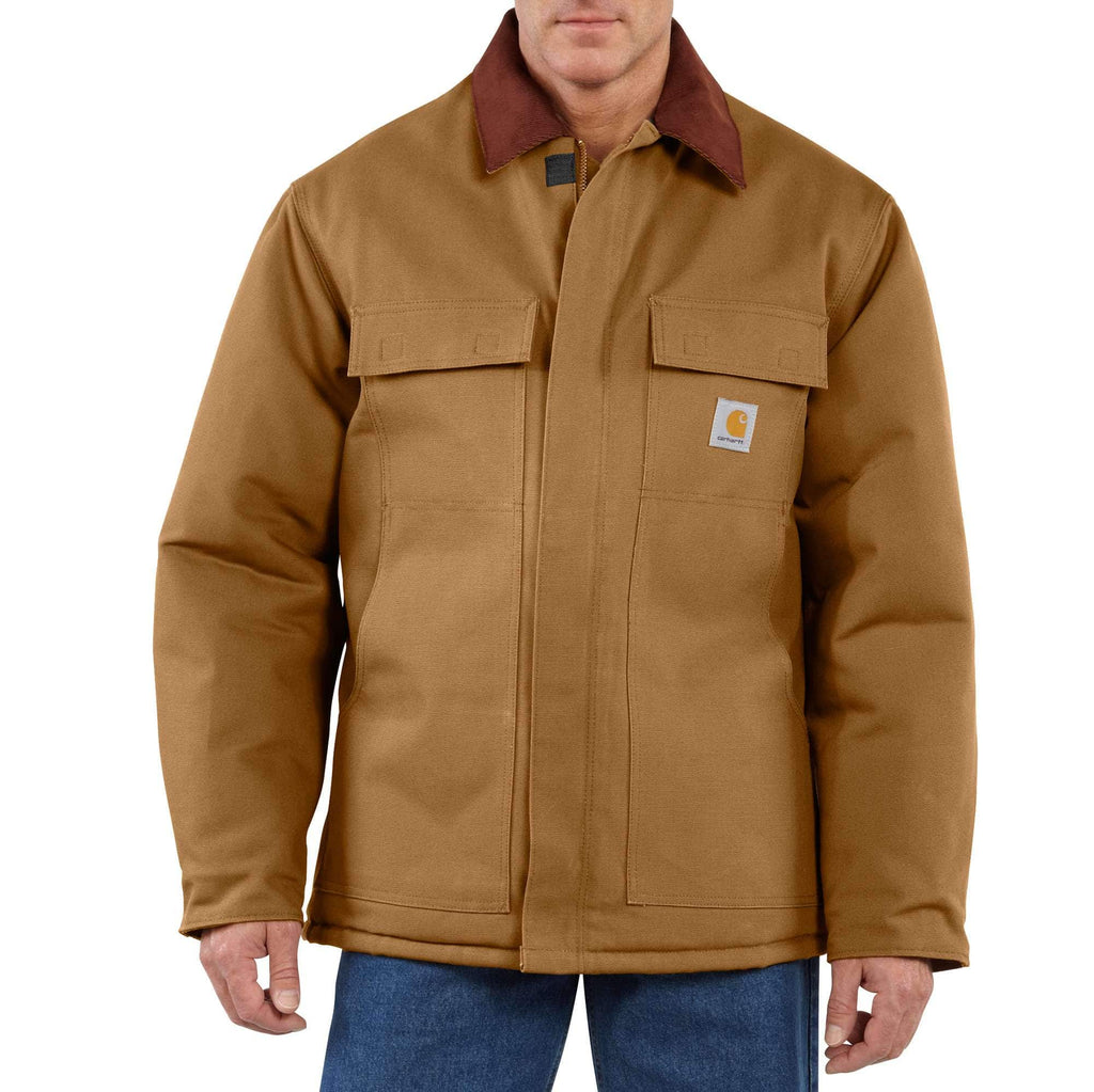 Men's firm duck insulated traditional coat 