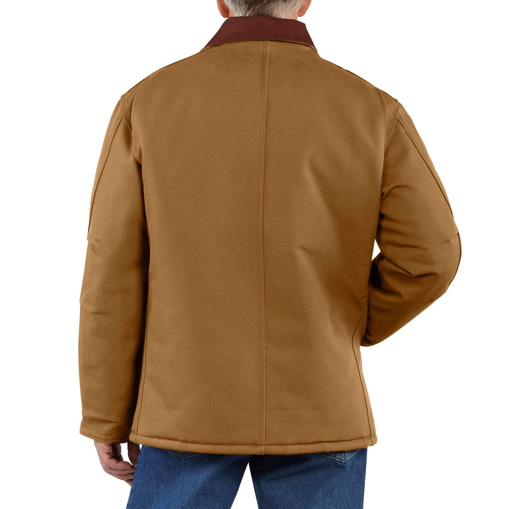 Men's firm duck insulated traditional coat 