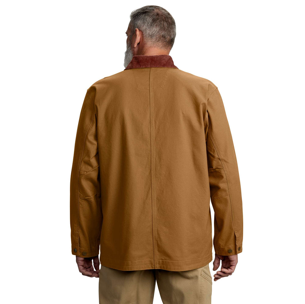 Men's rugged flex loose fit stretch cotton duck chore coat