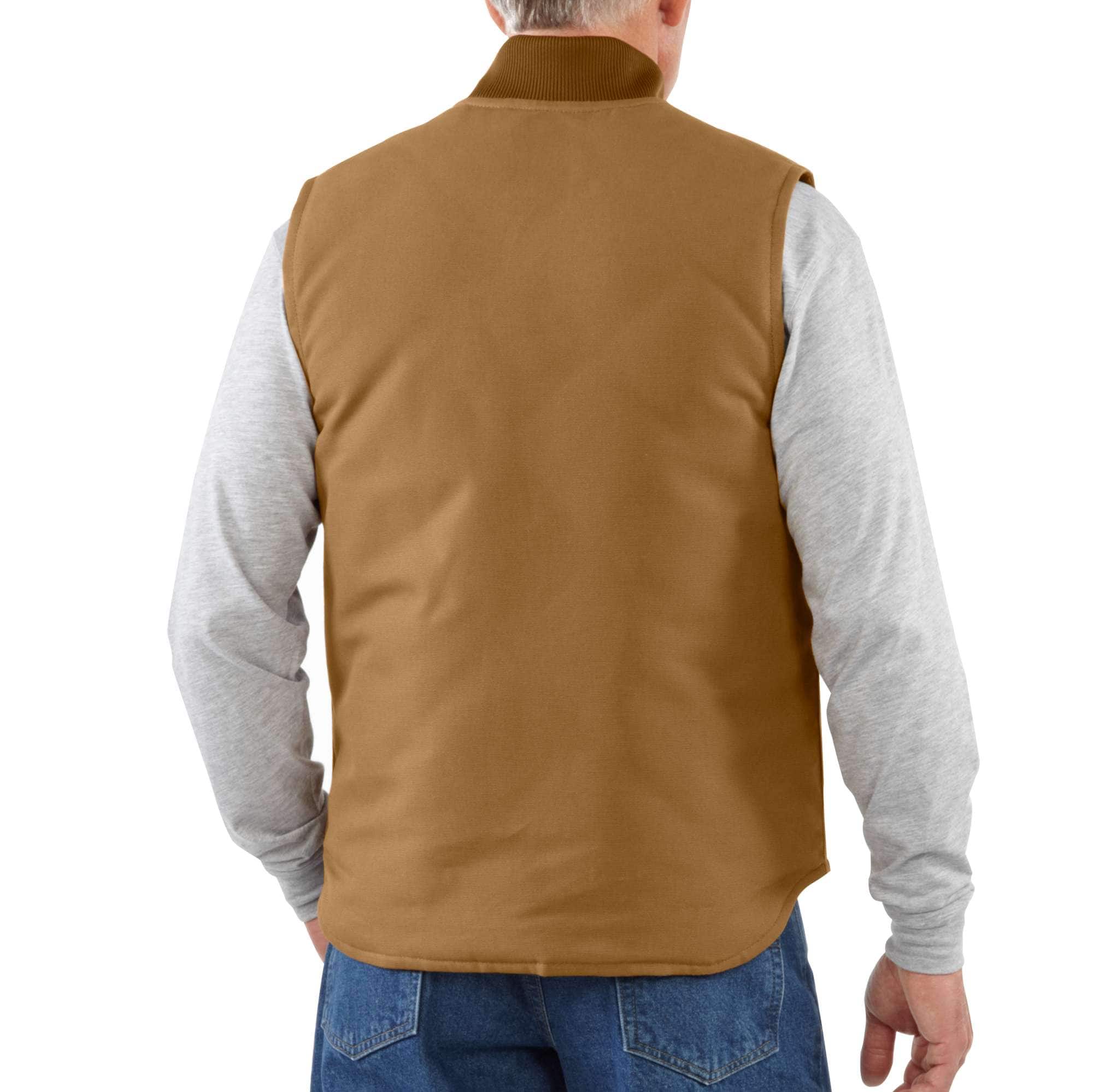 Men's iconic v01 firm duck insulated vest 
