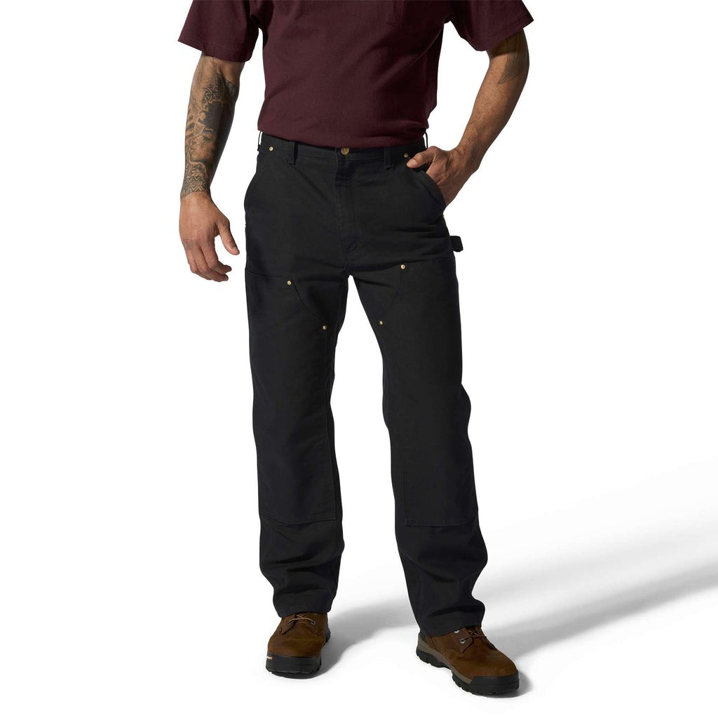 Carhartt b01 men's iconic loose fit firm duck double-knee work pants