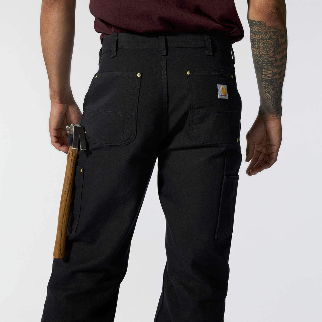 Carhartt b01 men's iconic loose fit firm duck double-knee work pants