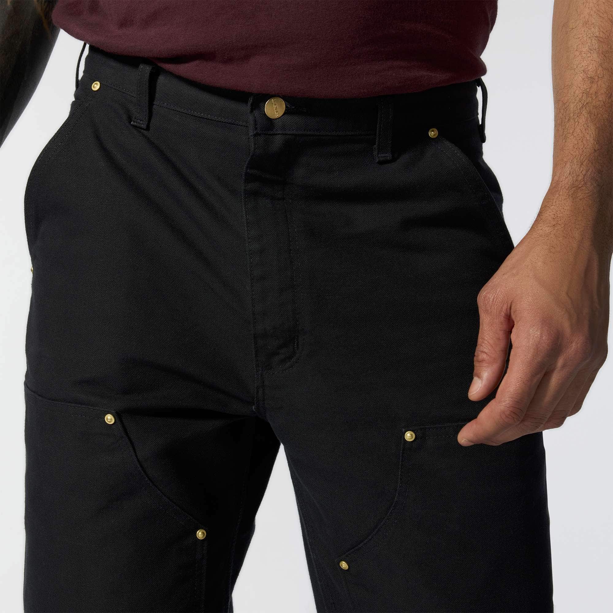 Carhartt b01 men's iconic loose fit firm duck double-knee work pants