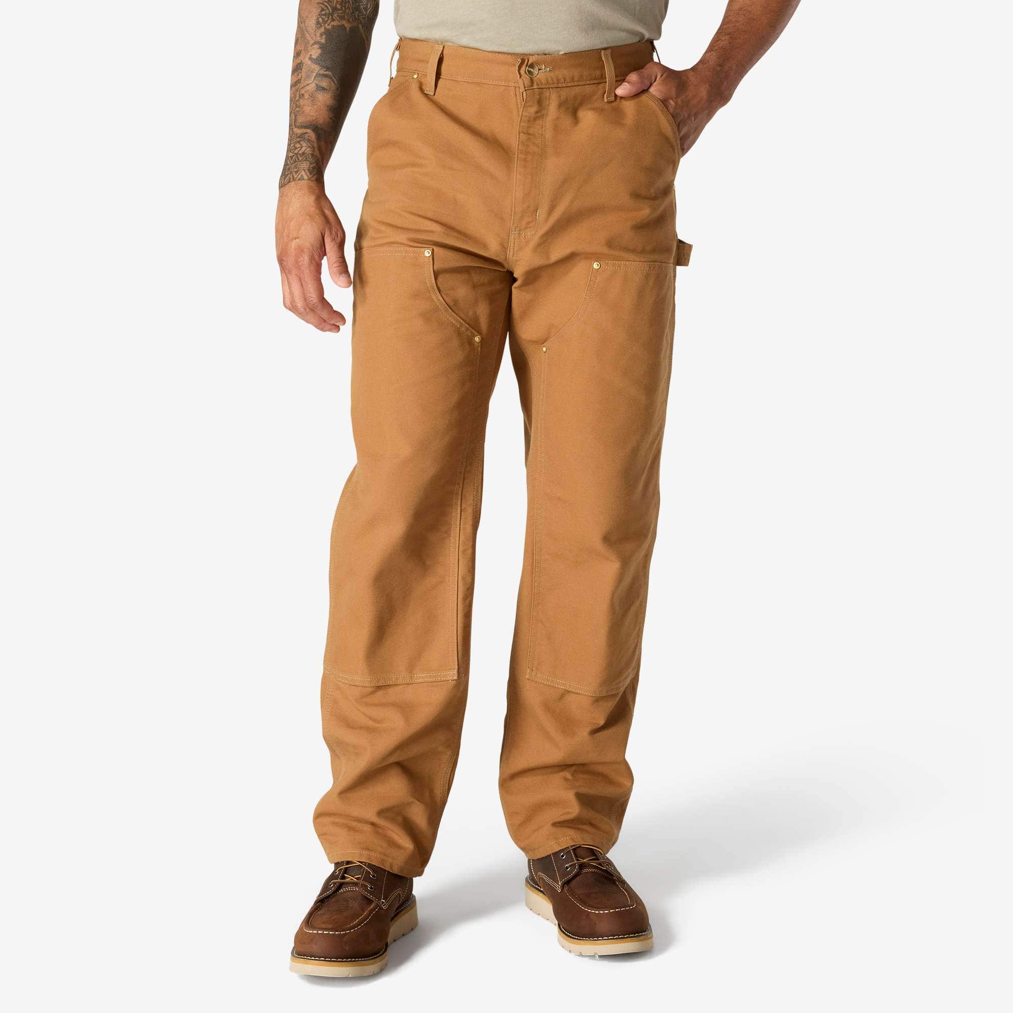 Carhartt b01 men's iconic loose fit firm duck double-knee work pants