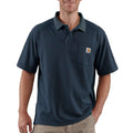 Men's loose fit pocket polo shirt