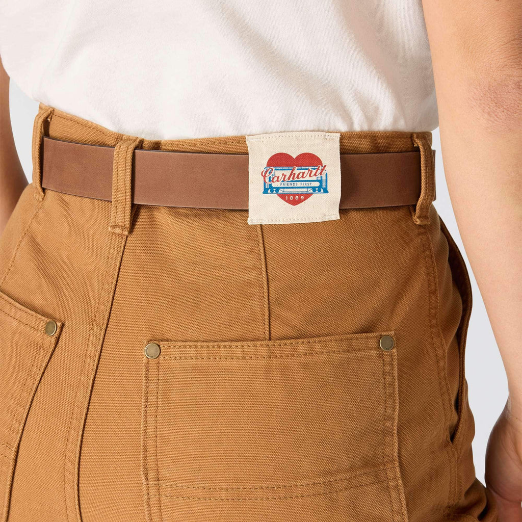 Women's vintage fit double-knee canvas work pants