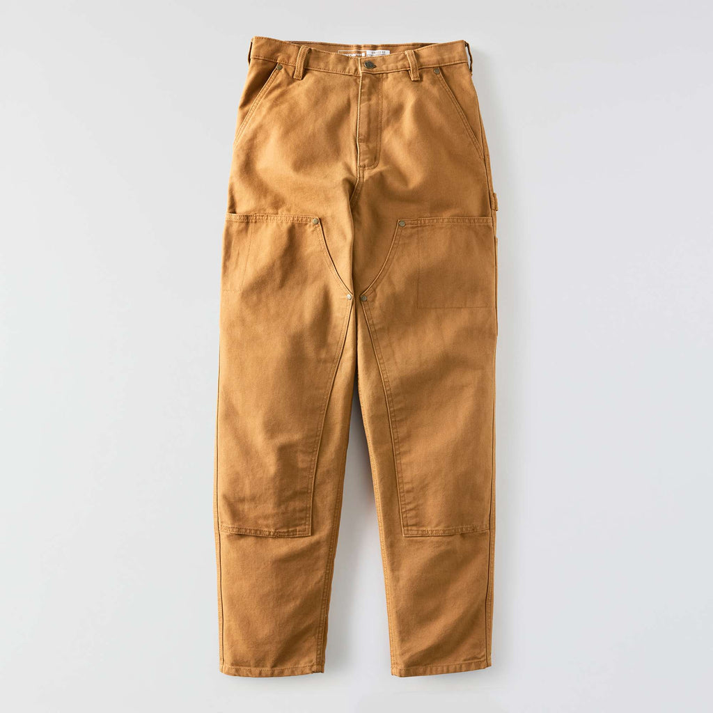 Women's vintage fit double-knee canvas work pants
