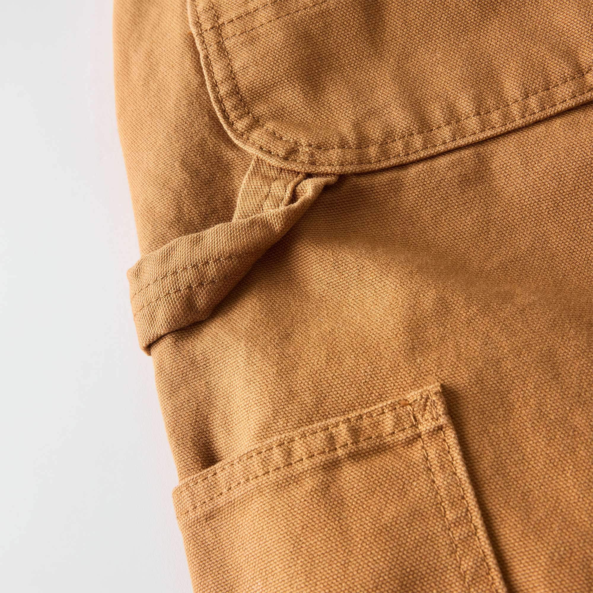 Women's vintage fit double-knee canvas work pants