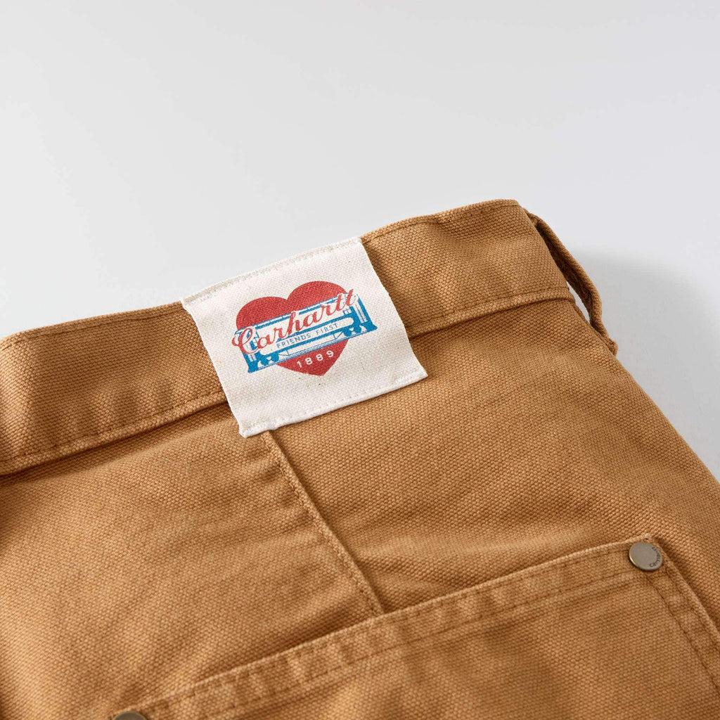 Women's vintage fit double-knee canvas work pants