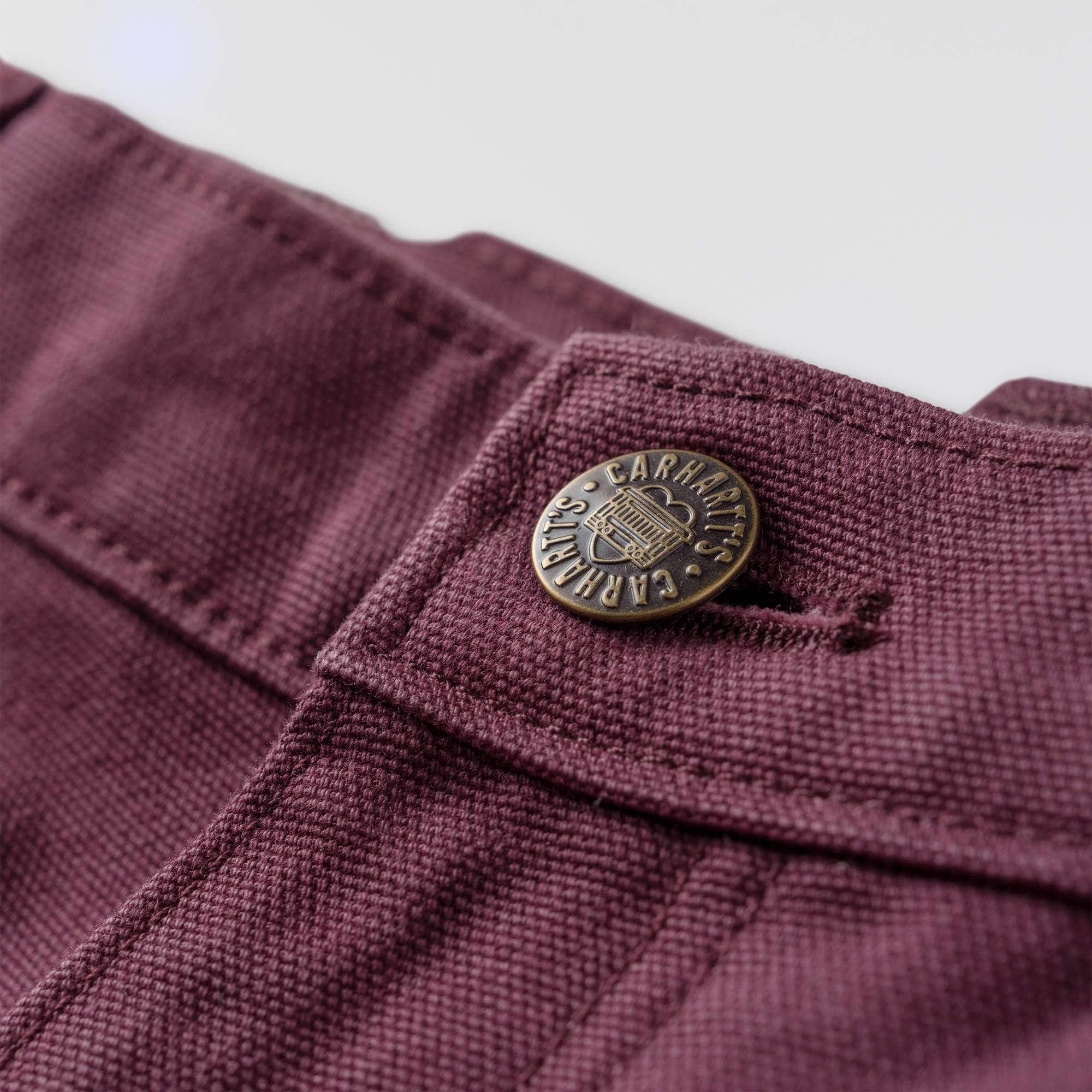 Women's vintage fit double-knee canvas work pants