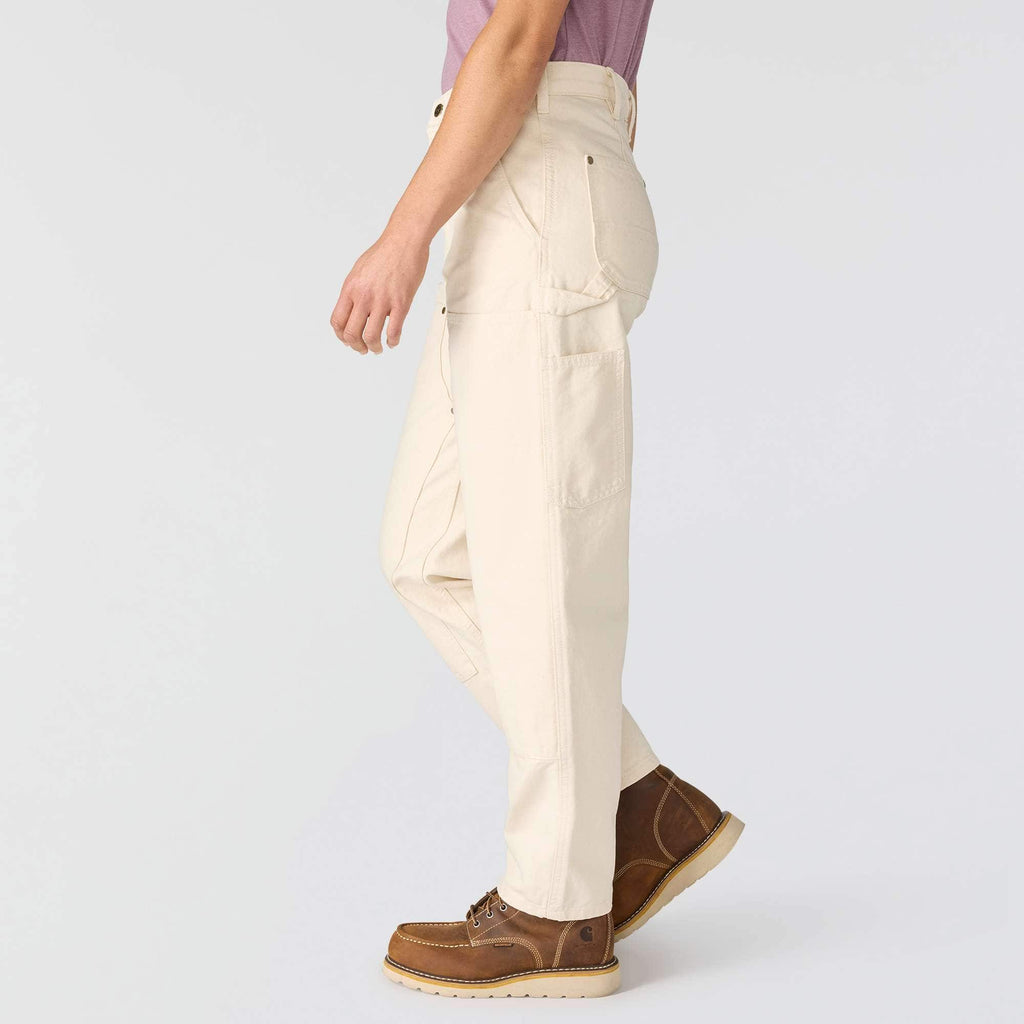 Women's vintage fit double-knee canvas work pants