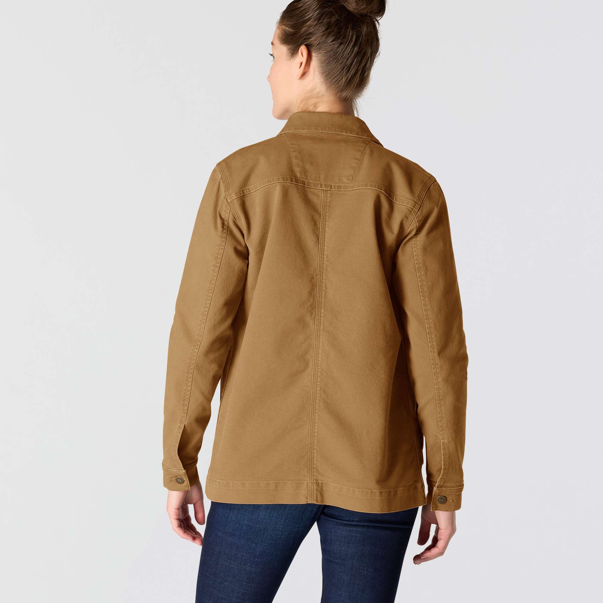 Women's iconic stretch duck chore coat 