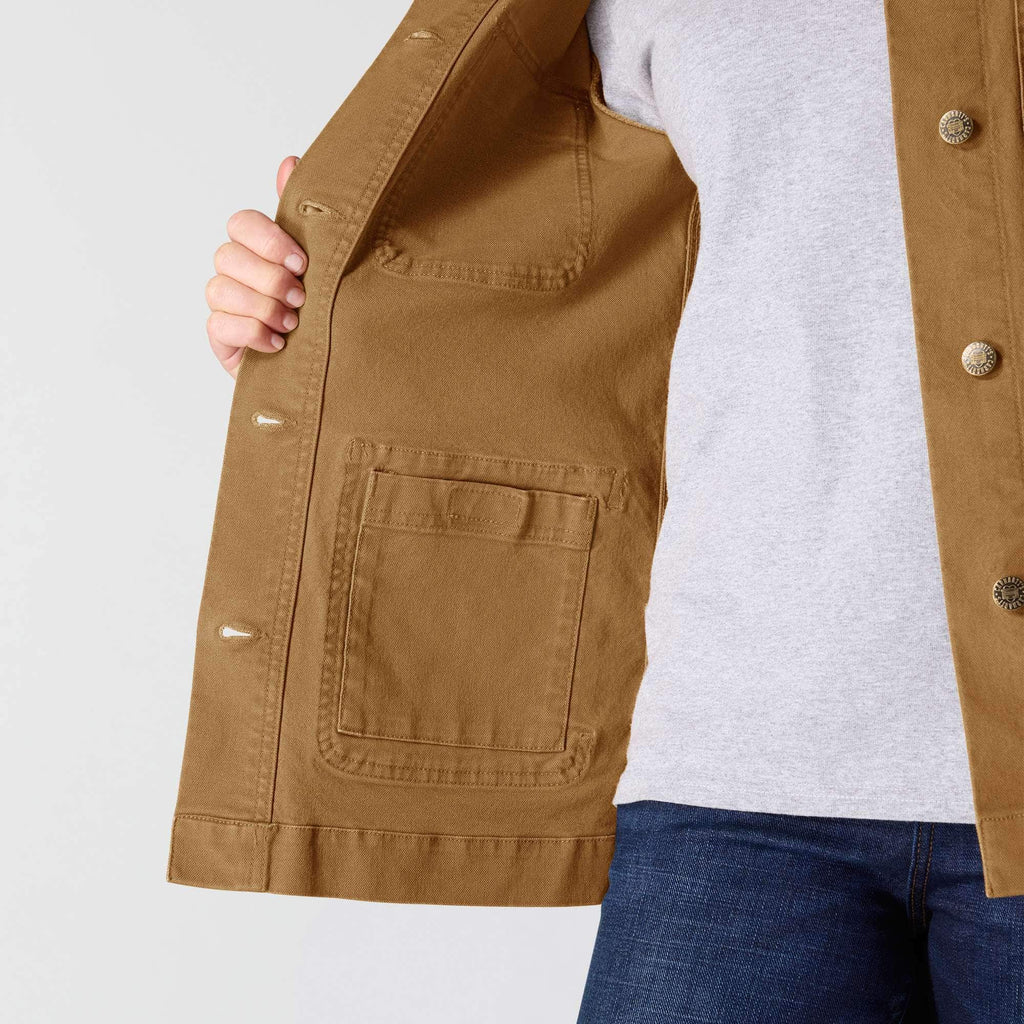 Women's iconic stretch duck chore coat 