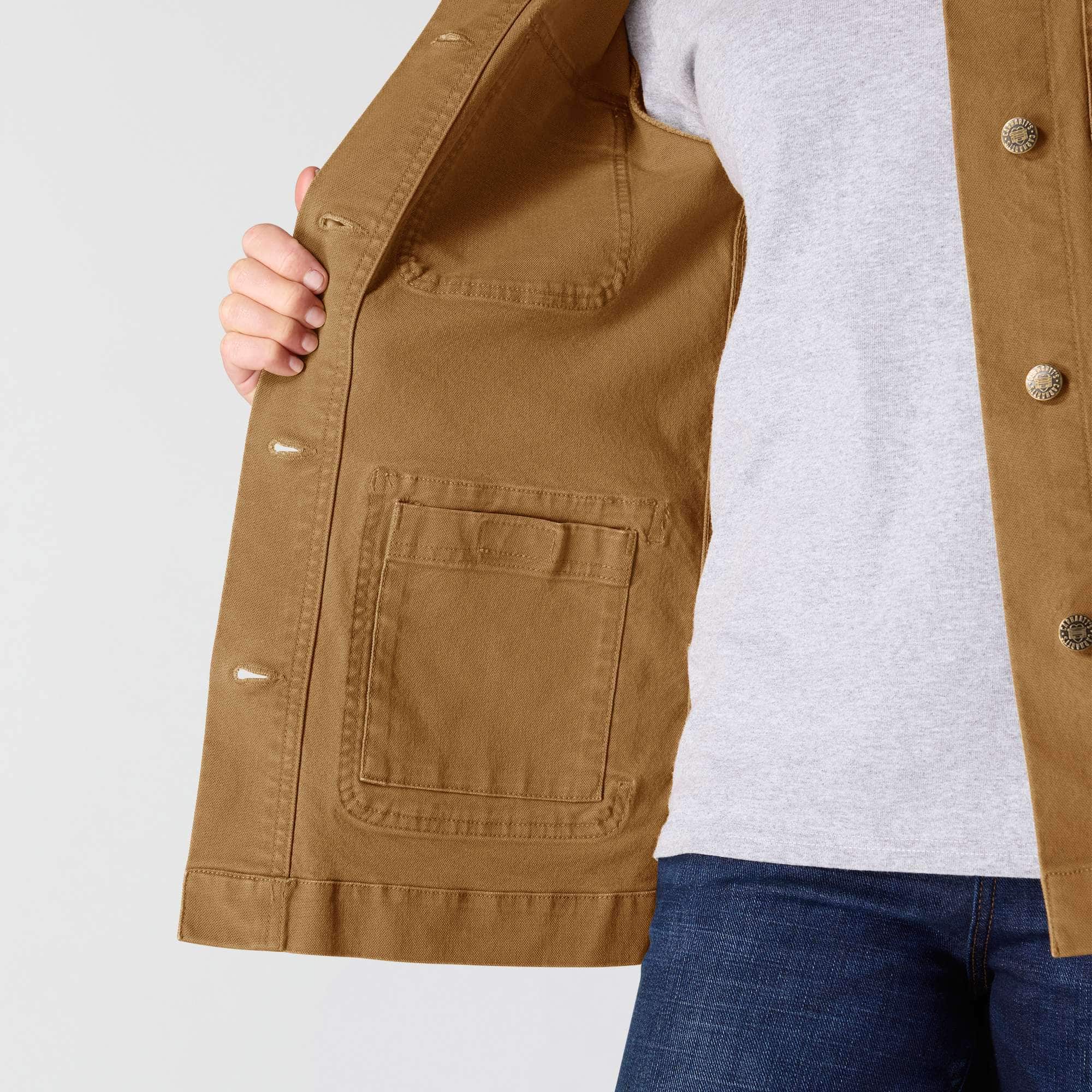 Women's iconic stretch duck chore coat 