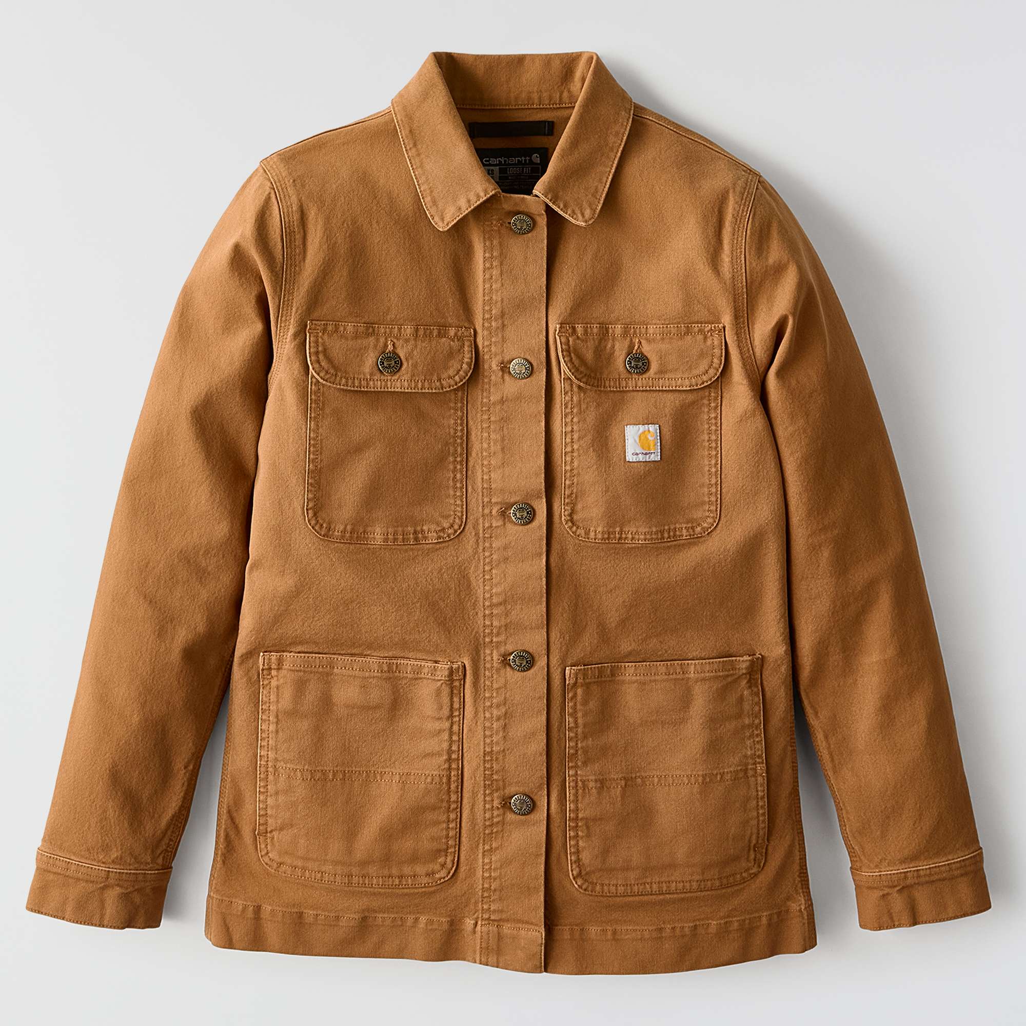 Women's iconic stretch duck chore coat 