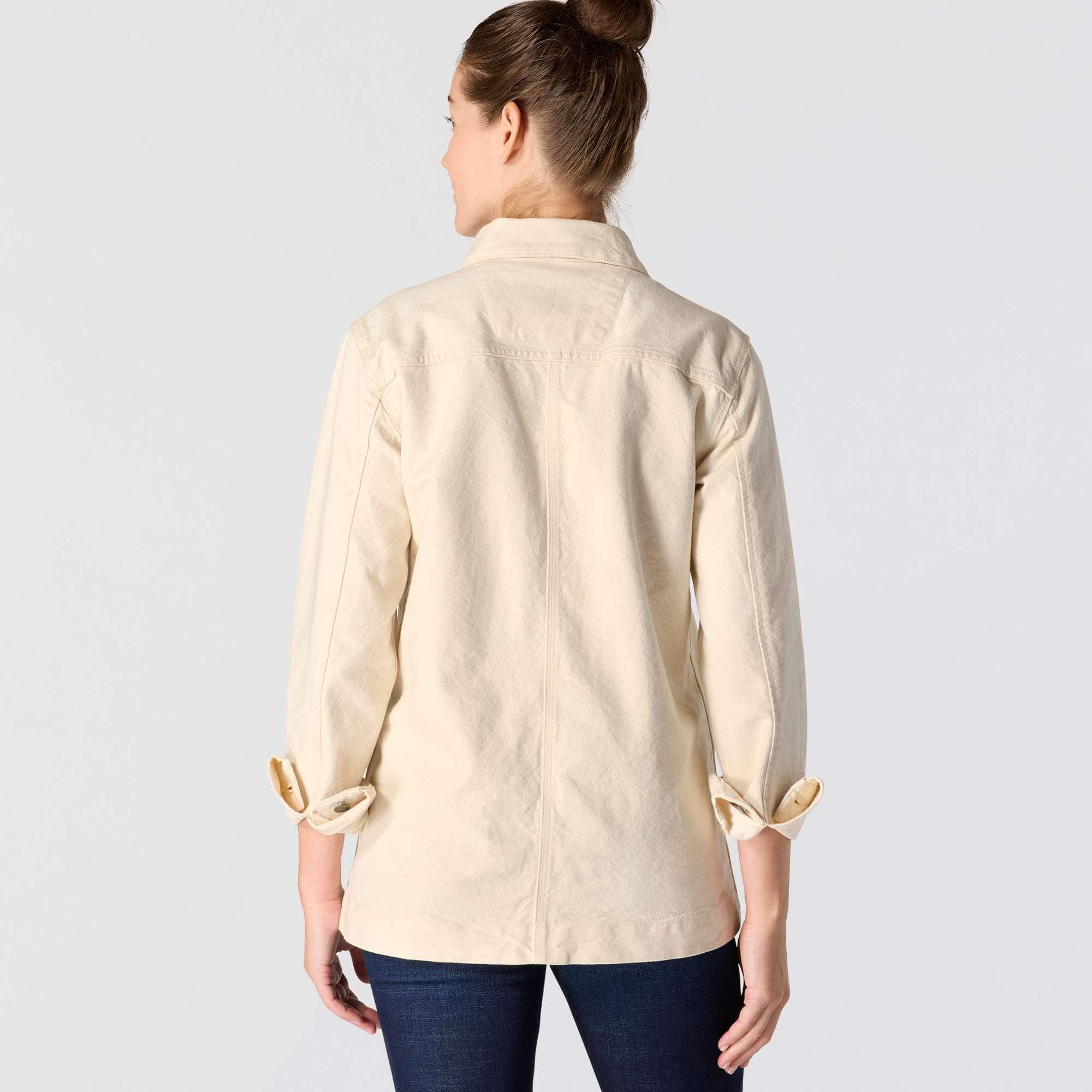 Women's iconic stretch duck chore coat 