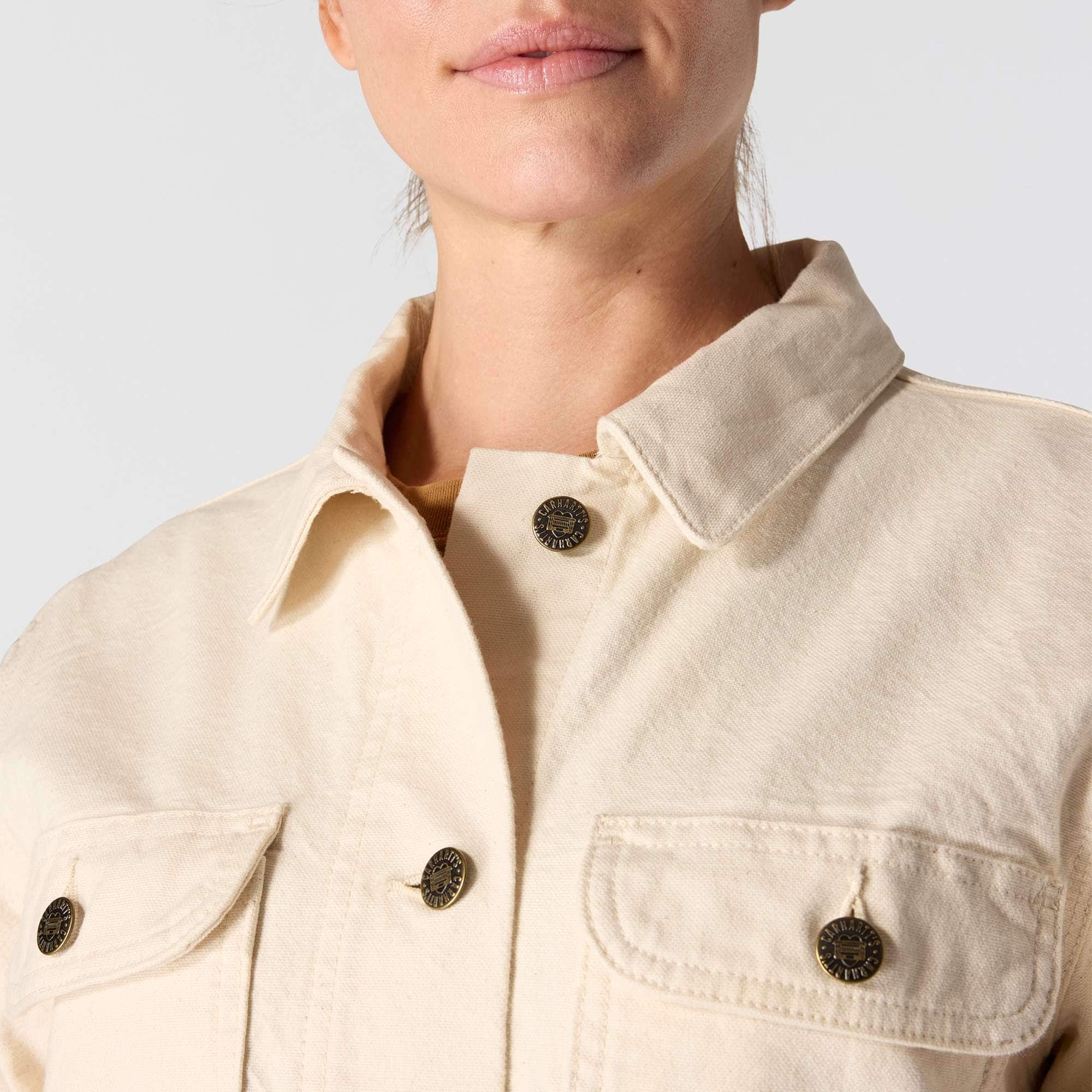 Women's iconic stretch duck chore coat 