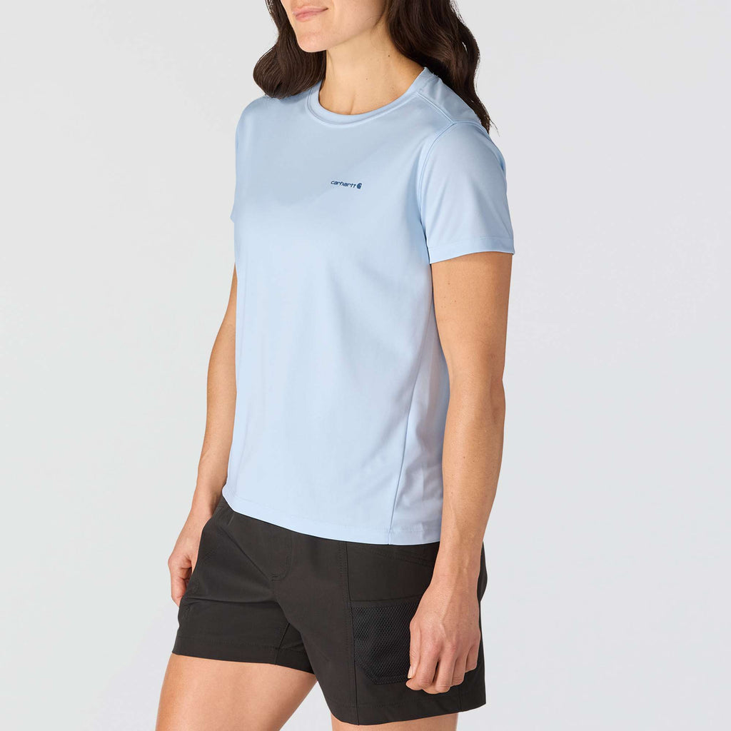 Women's force sun defender upf 50+ lightweight moisture wicking t-shirt - sun protection shirts