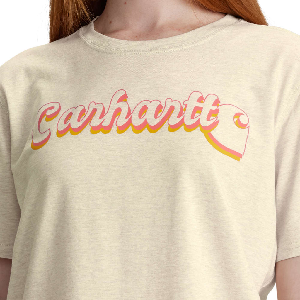 Women's tencel lightweight crewneck graphic t-shirt