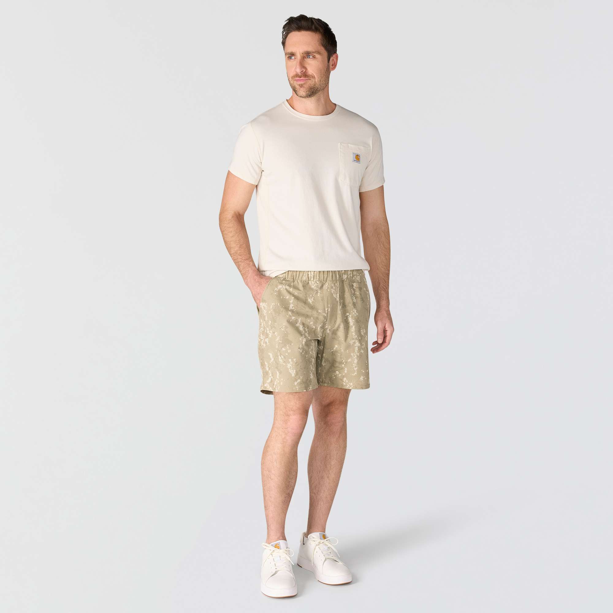 Relaxed fit 7" force phoenix pull on shorts - work shorts