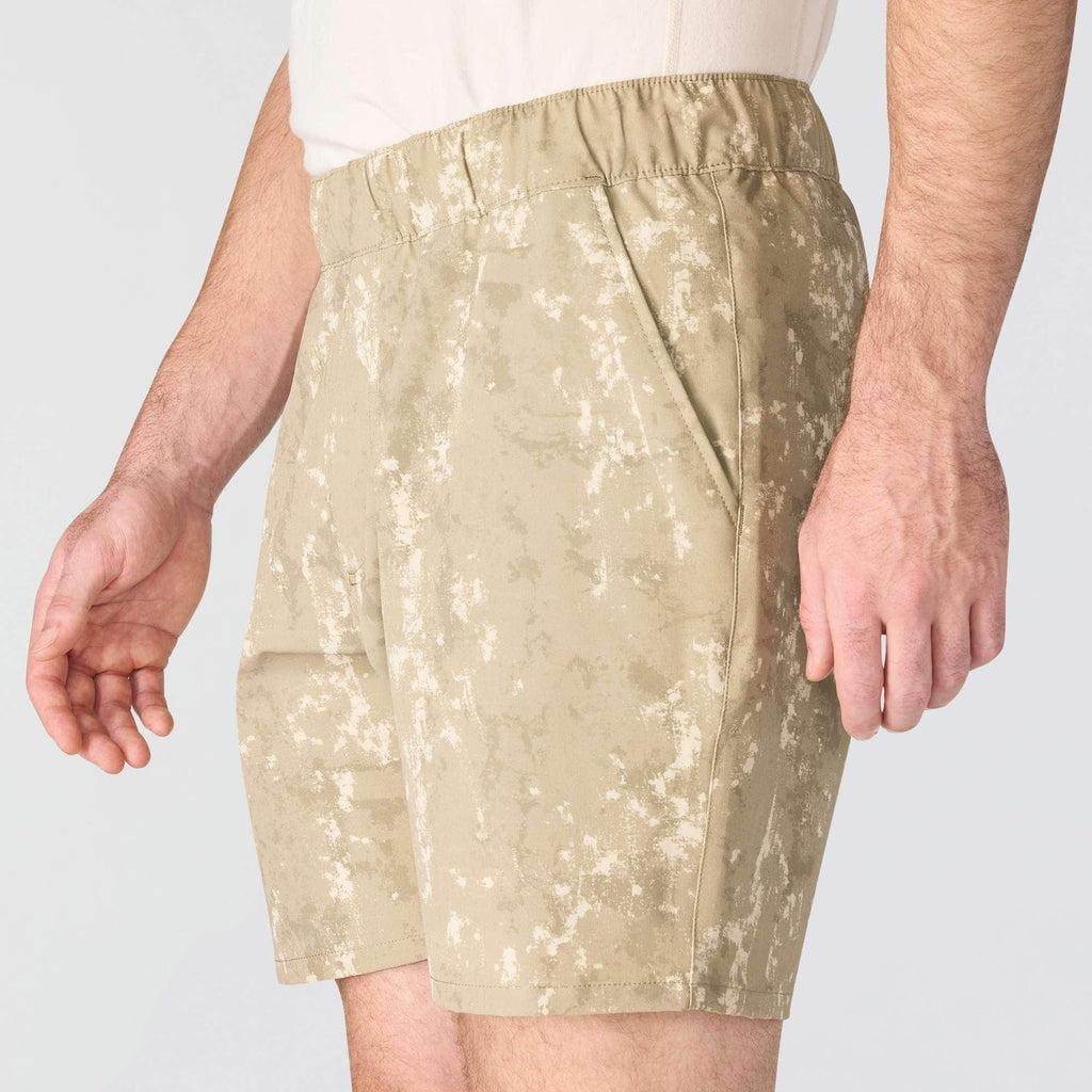 Relaxed fit 7" force phoenix pull on shorts - work shorts
