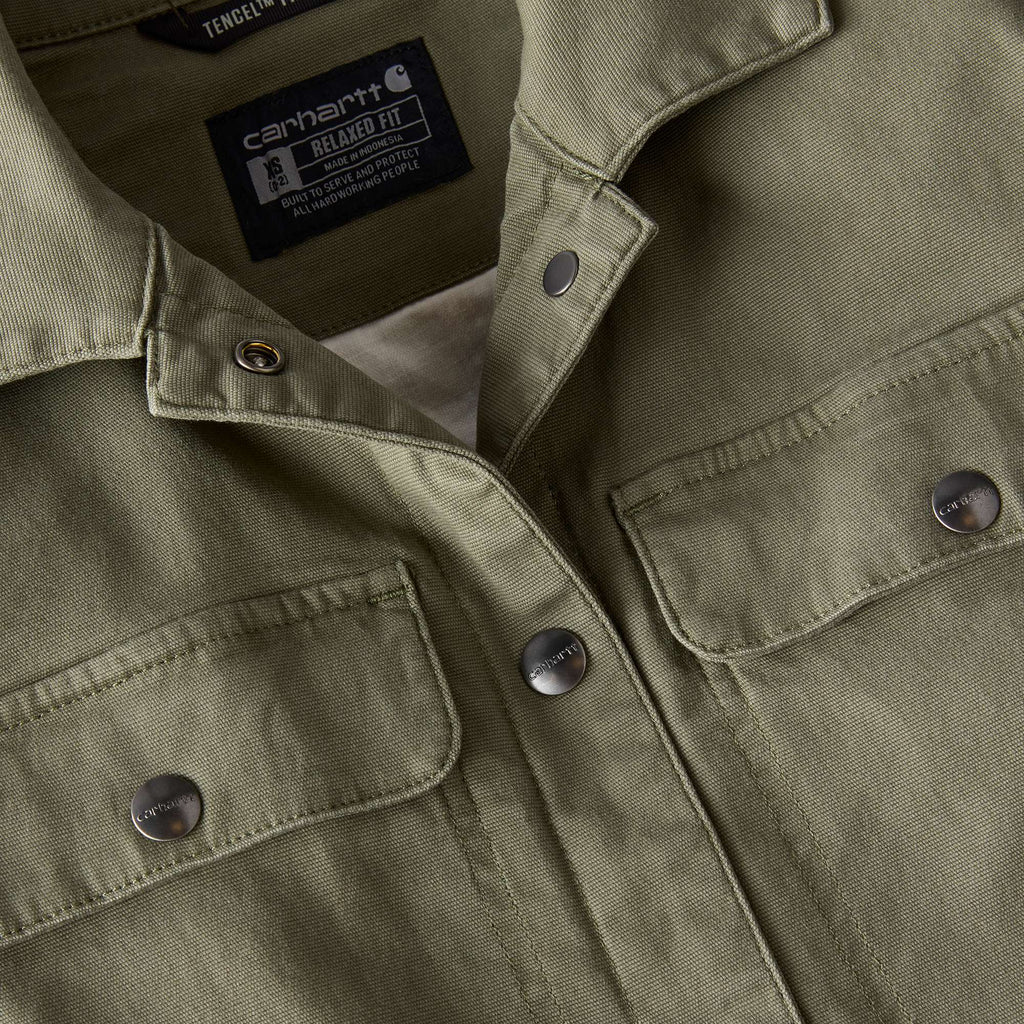 Women's tencel breathable canvas coat