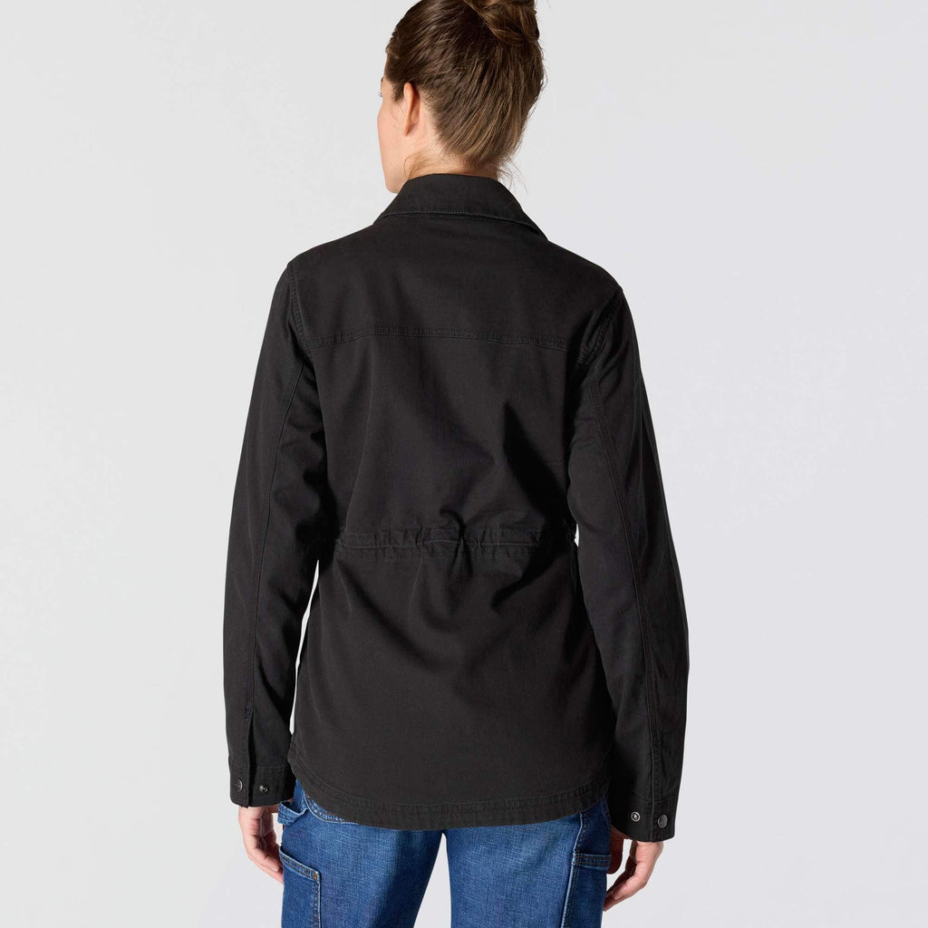 Women's tencel breathable canvas coat