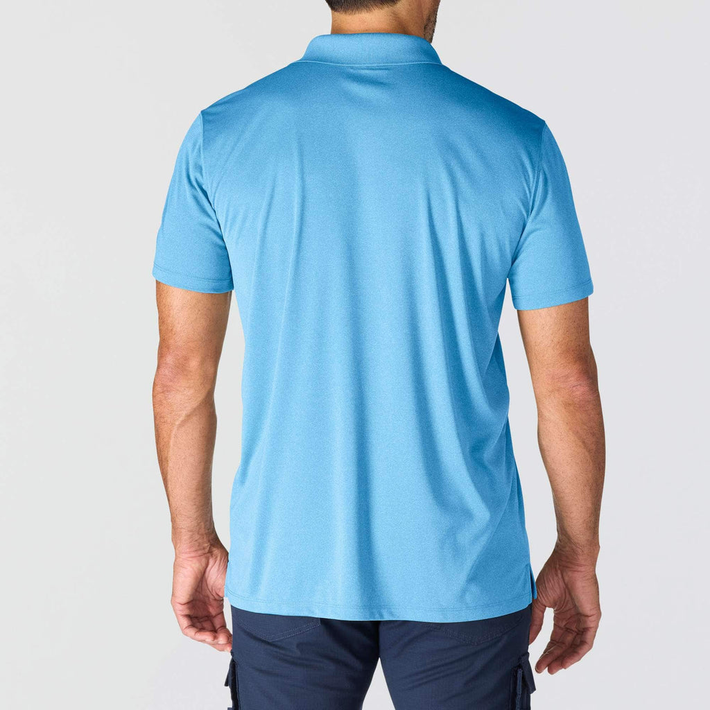Men's force sun defender™ relaxed fit logo polo shirt - sun protection shirts