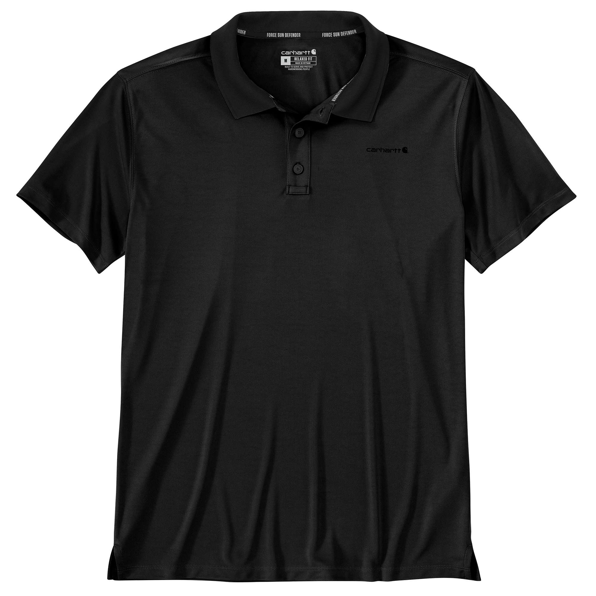 Men's force sun defender™ relaxed fit logo polo shirt - sun protection shirts