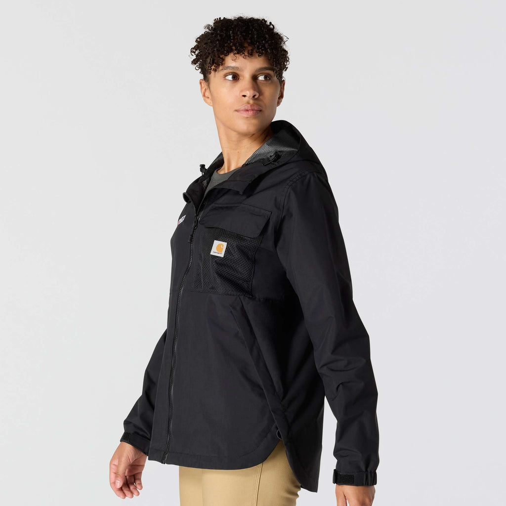 Women's monterey lightweight packable waterproof rain jacket: storm defender jacket