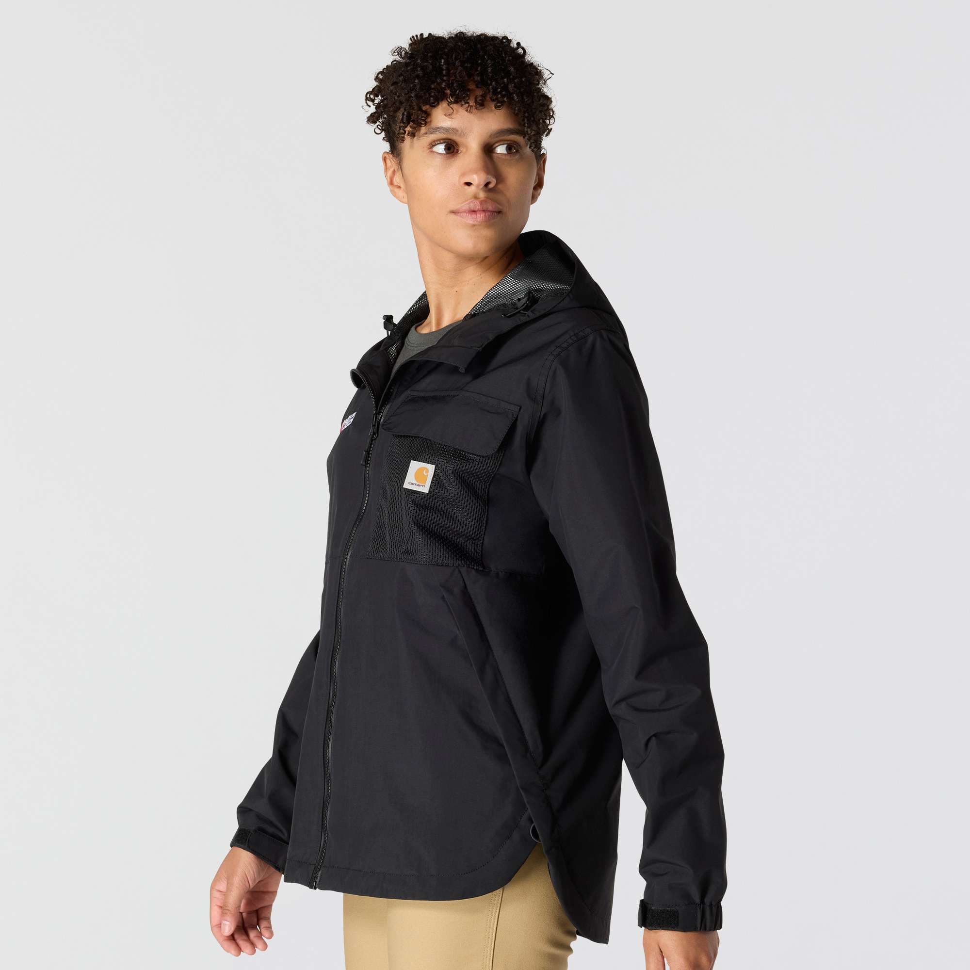 Women's monterey lightweight packable waterproof rain jacket: storm defender jacket