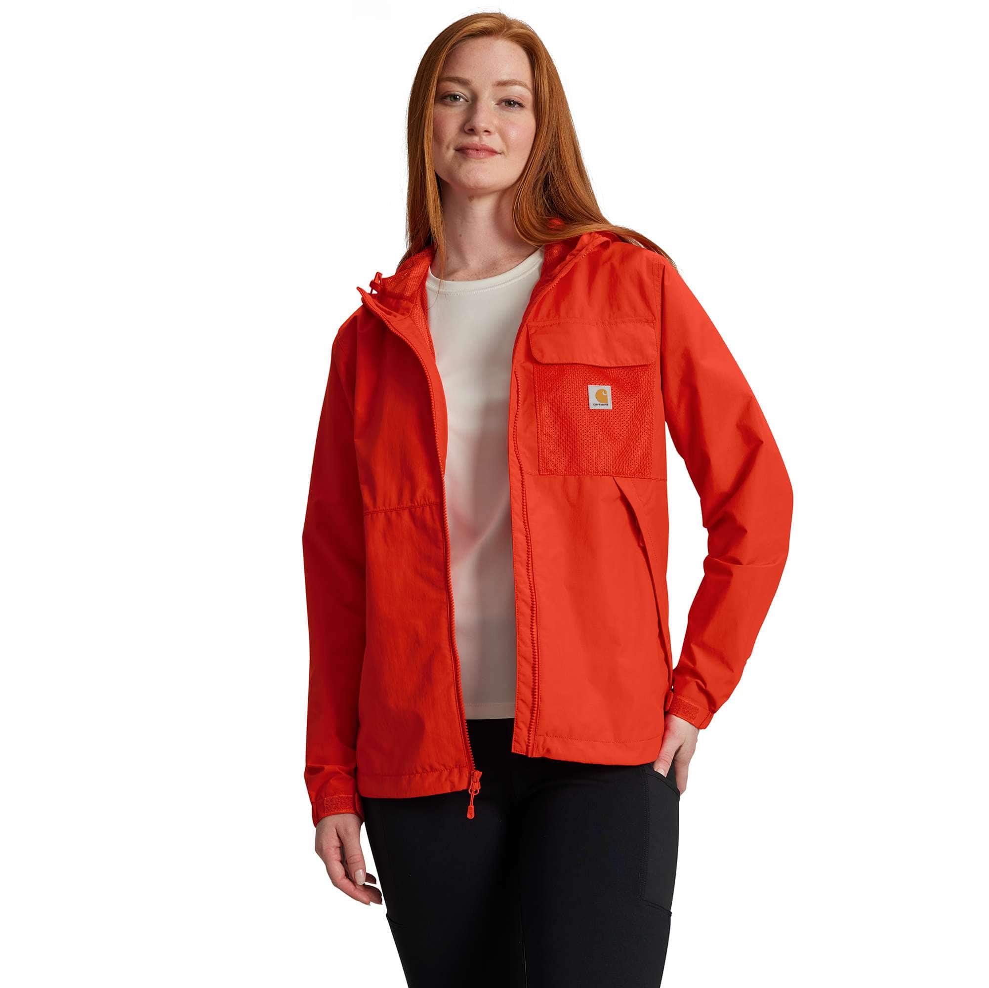 Women's monterey lightweight packable waterproof rain jacket: storm defender jacket