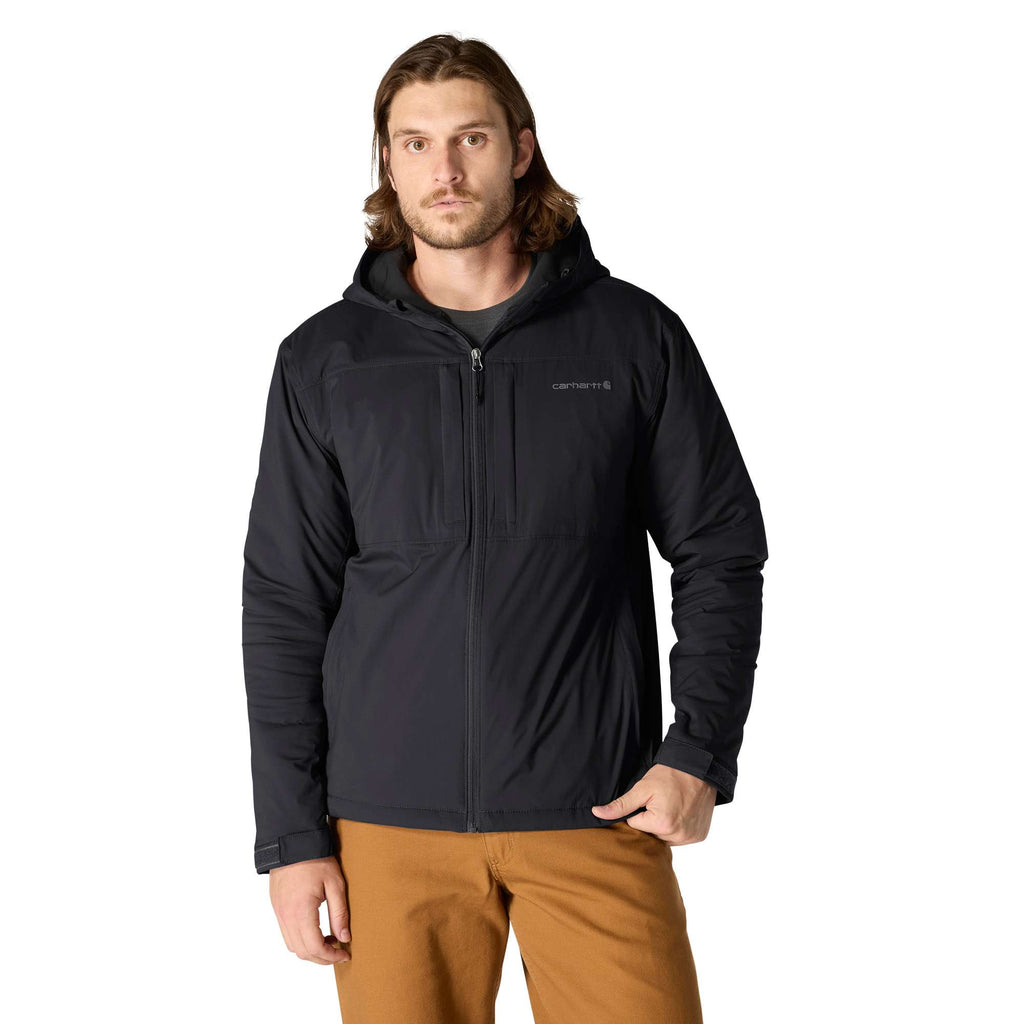 Men's relaxed fit lightweight stretch dwr insulated jacket