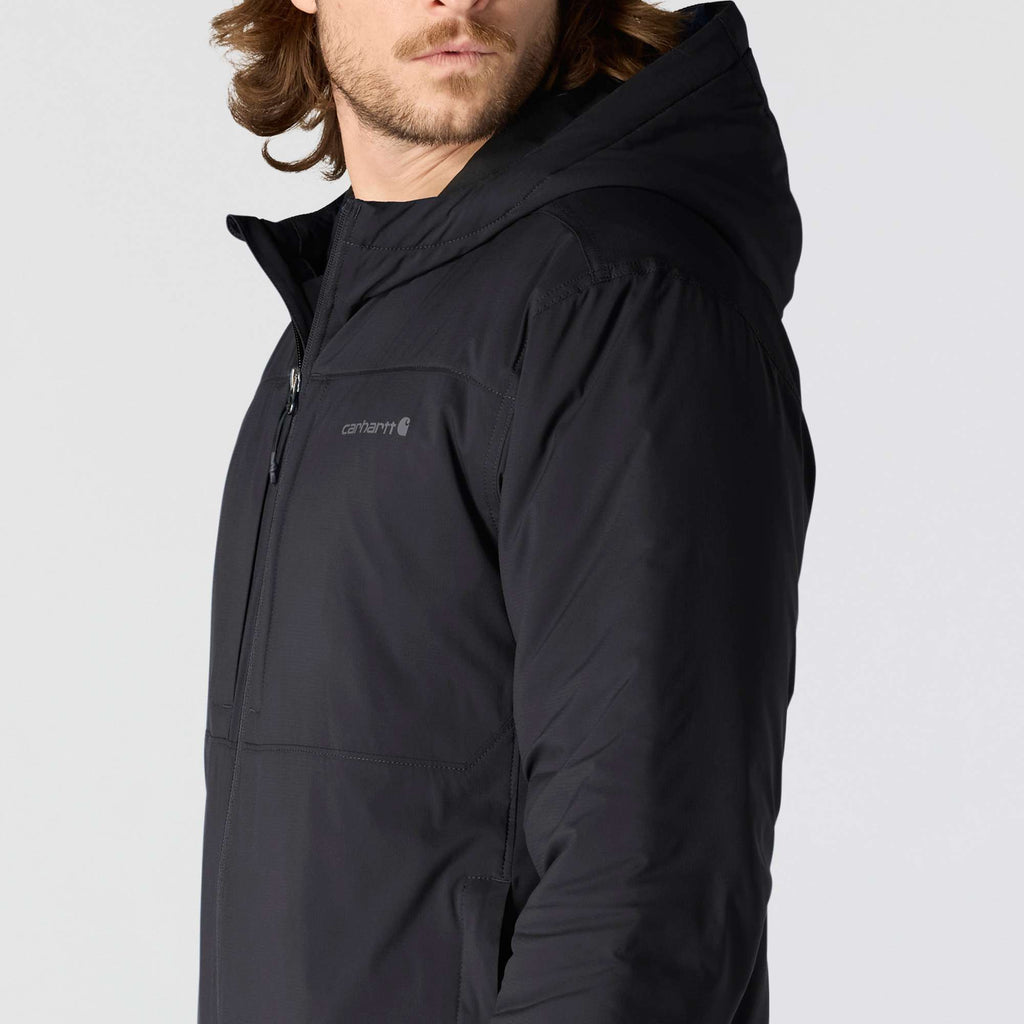 Men's relaxed fit lightweight stretch dwr insulated jacket